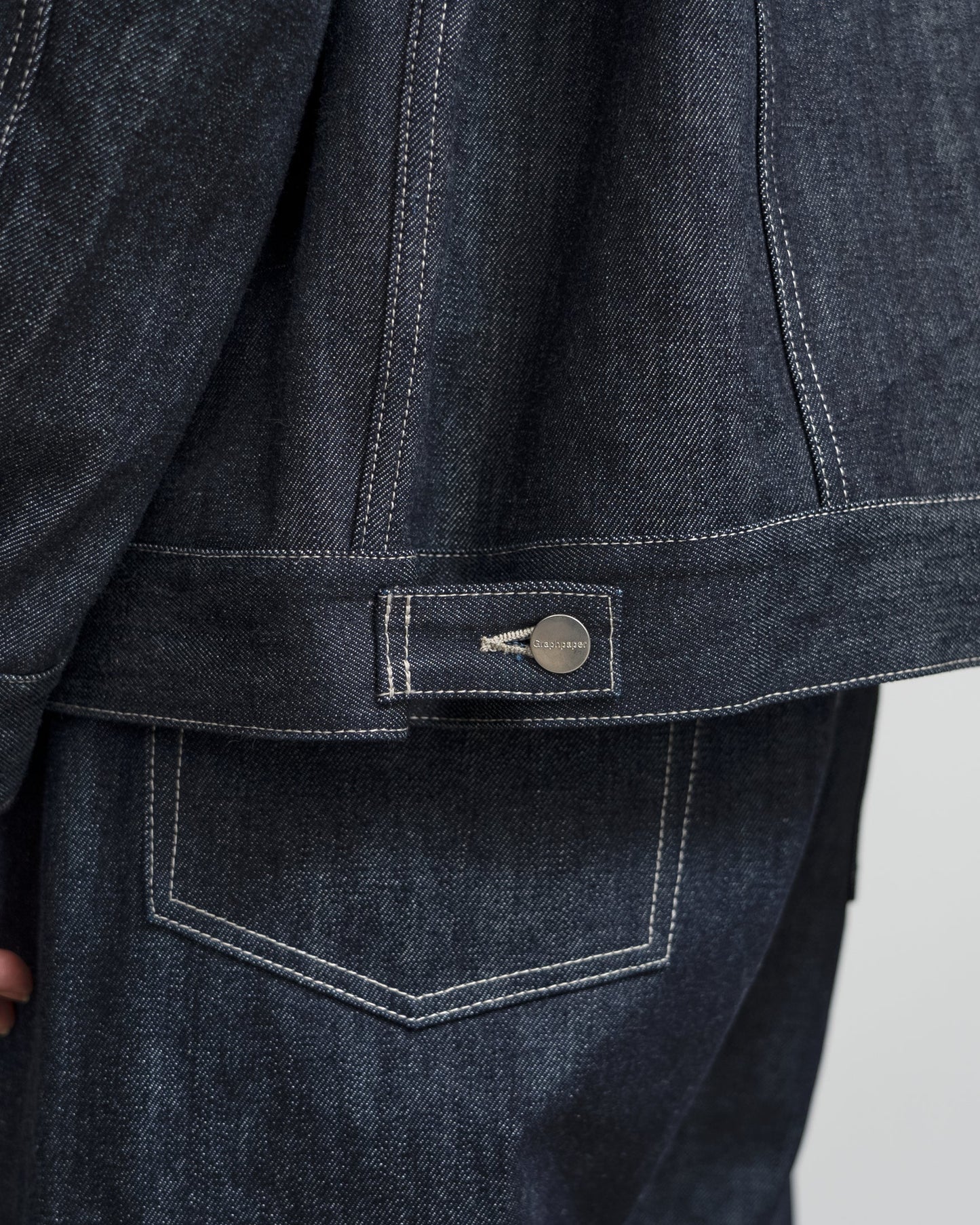 Graphpaper Selvage Denim Trucker Jacket - RIGID