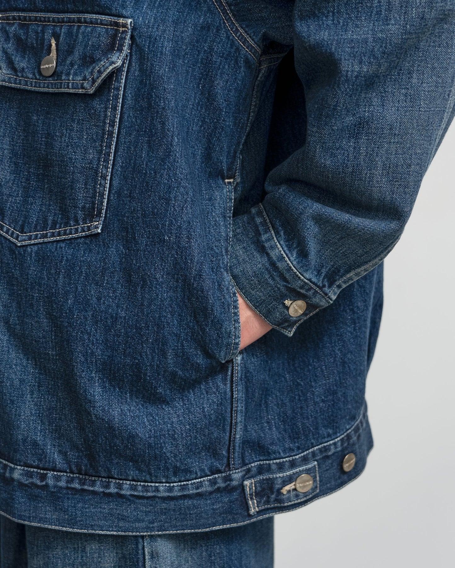 Graphpaper Selvage Denim Jacket - Dark Fade