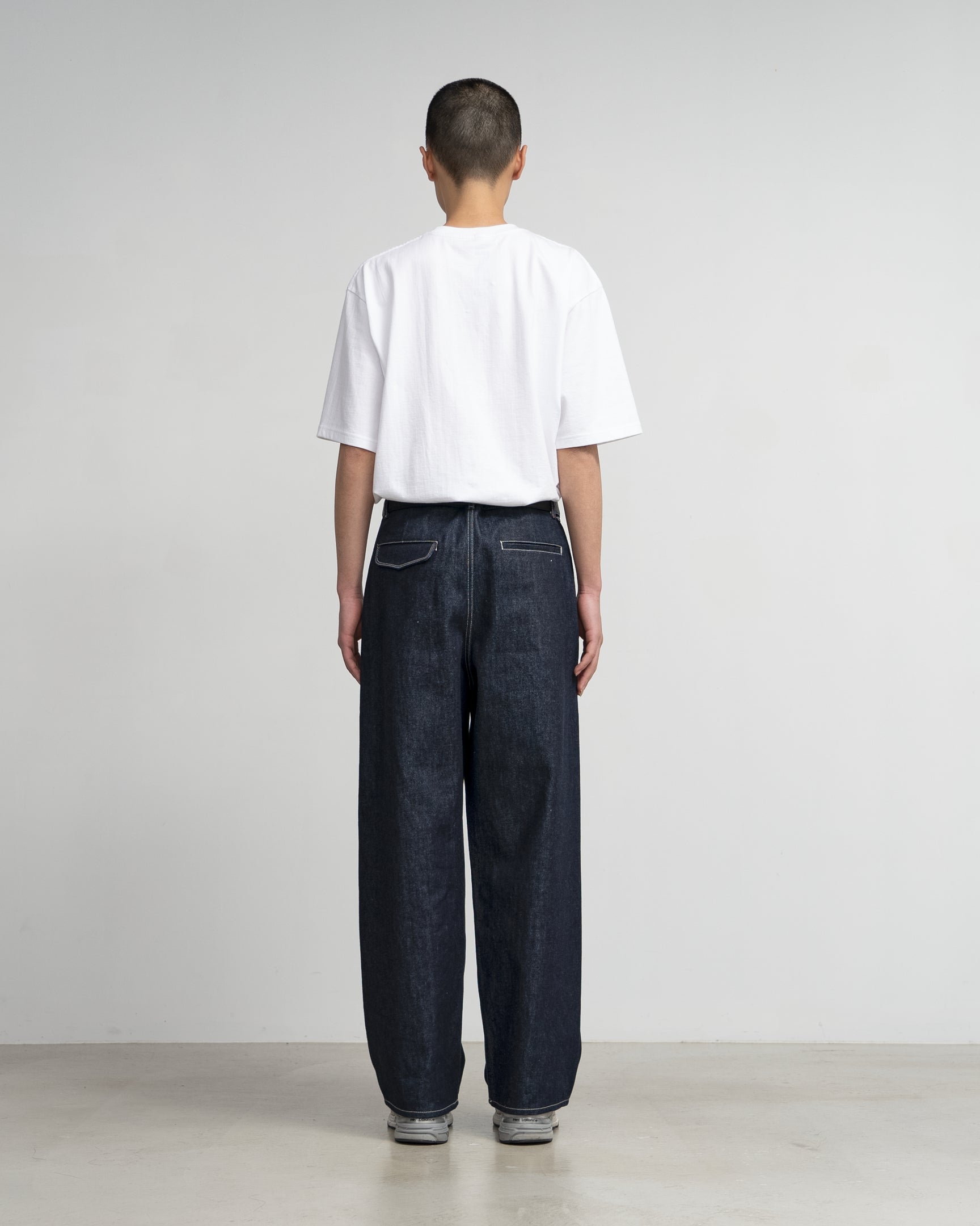 Graphpaper Selvage Denim Two Tuck Pants - RIGID