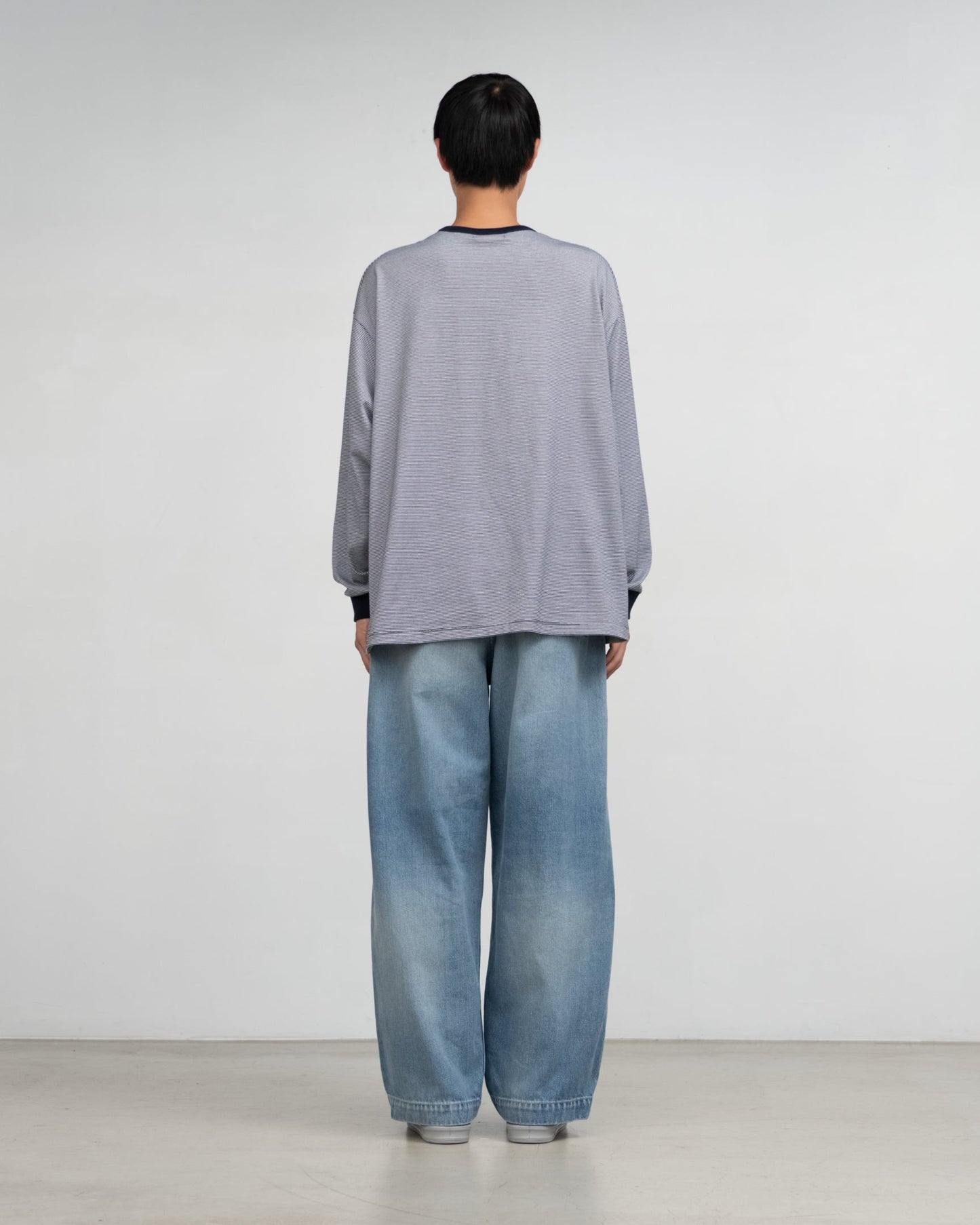 Graphpaper Selvage Denim Belted Pants - LIGHT FADE