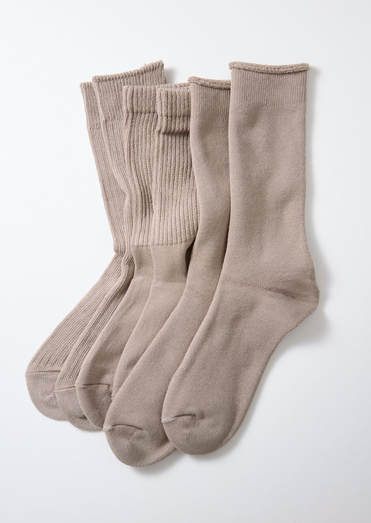RoToTo ORGANIC DAILY 3 PACK CREW SOCKS