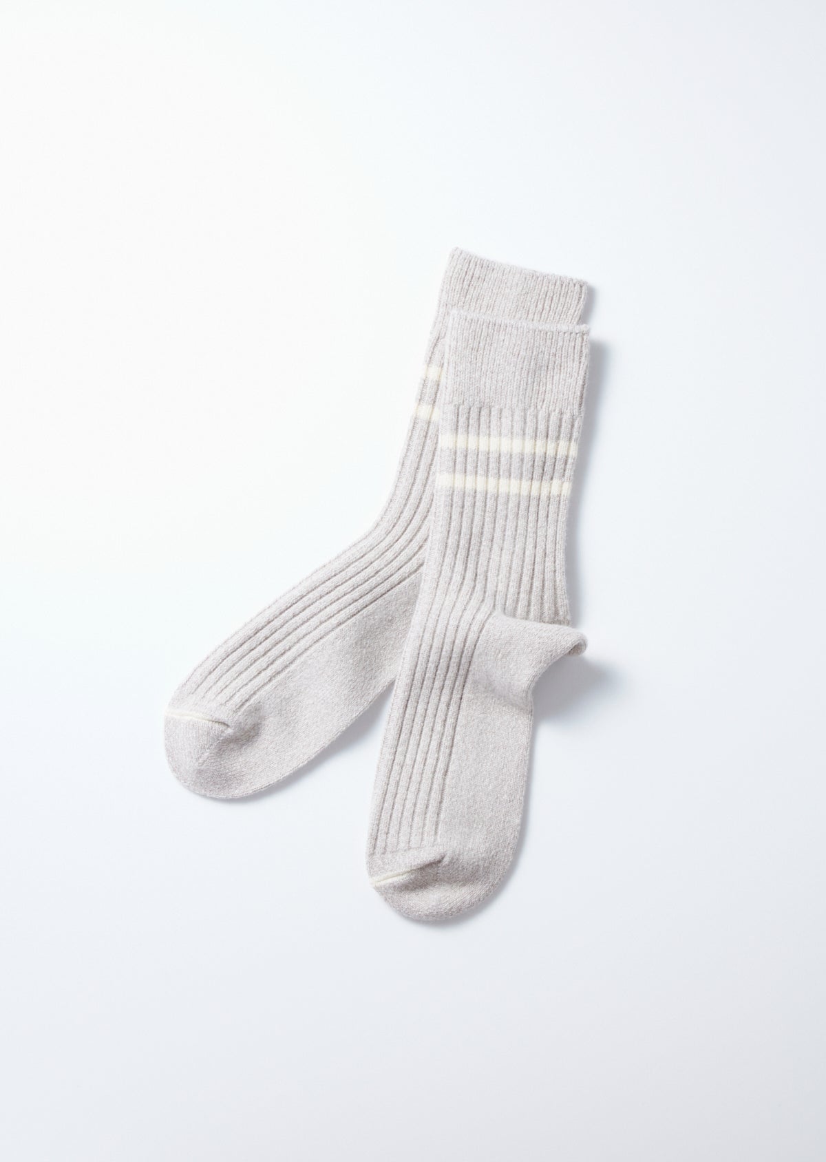 RoToTo RECYCLE COTTON / WOOL DAILY 3 PACK SOCKS