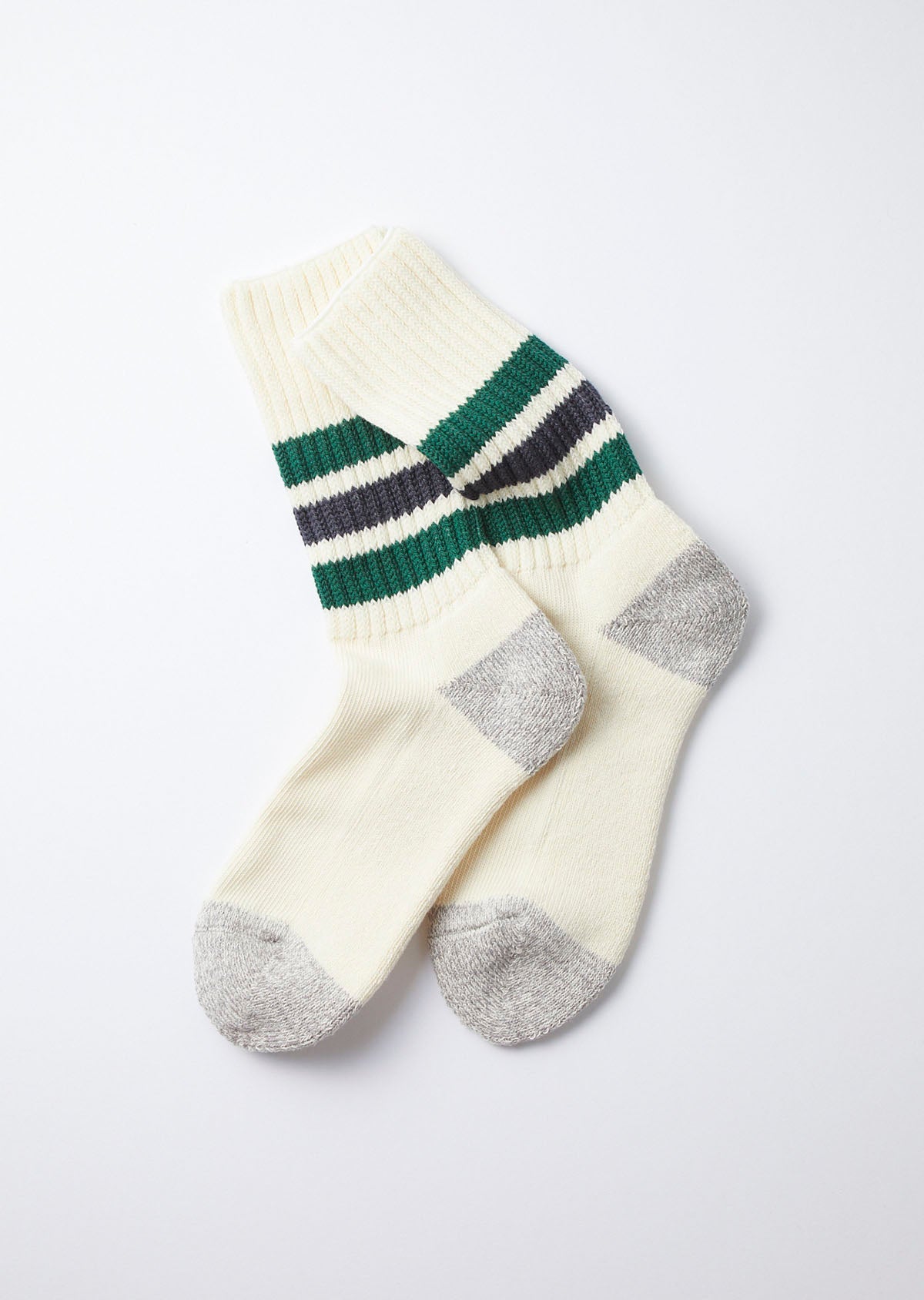 RoToTo COARSE RIBBED OLDSCHOOL CREW SOCKS