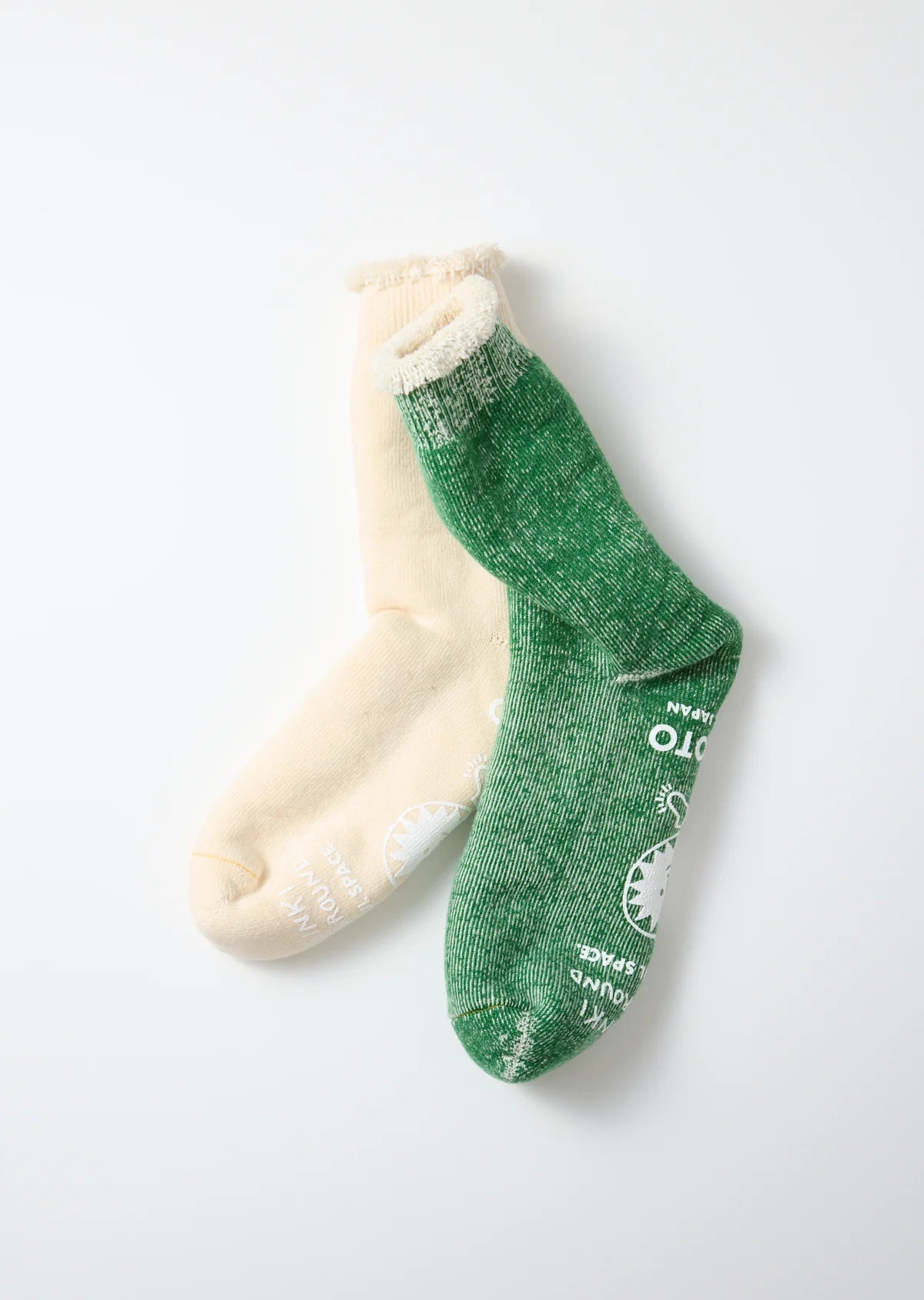 HELSINKI PLAYGROUND × ROTOTO “DOUBLE FACE ROOM SOCKS”
