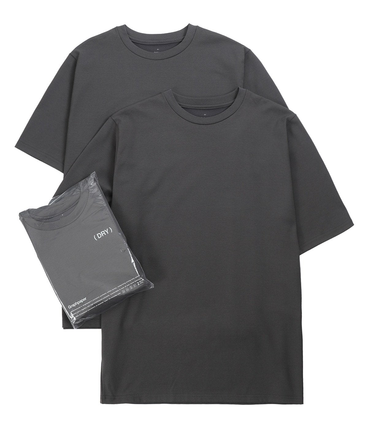 Graphpaper DRY 2-Pack Crew Neck Tee