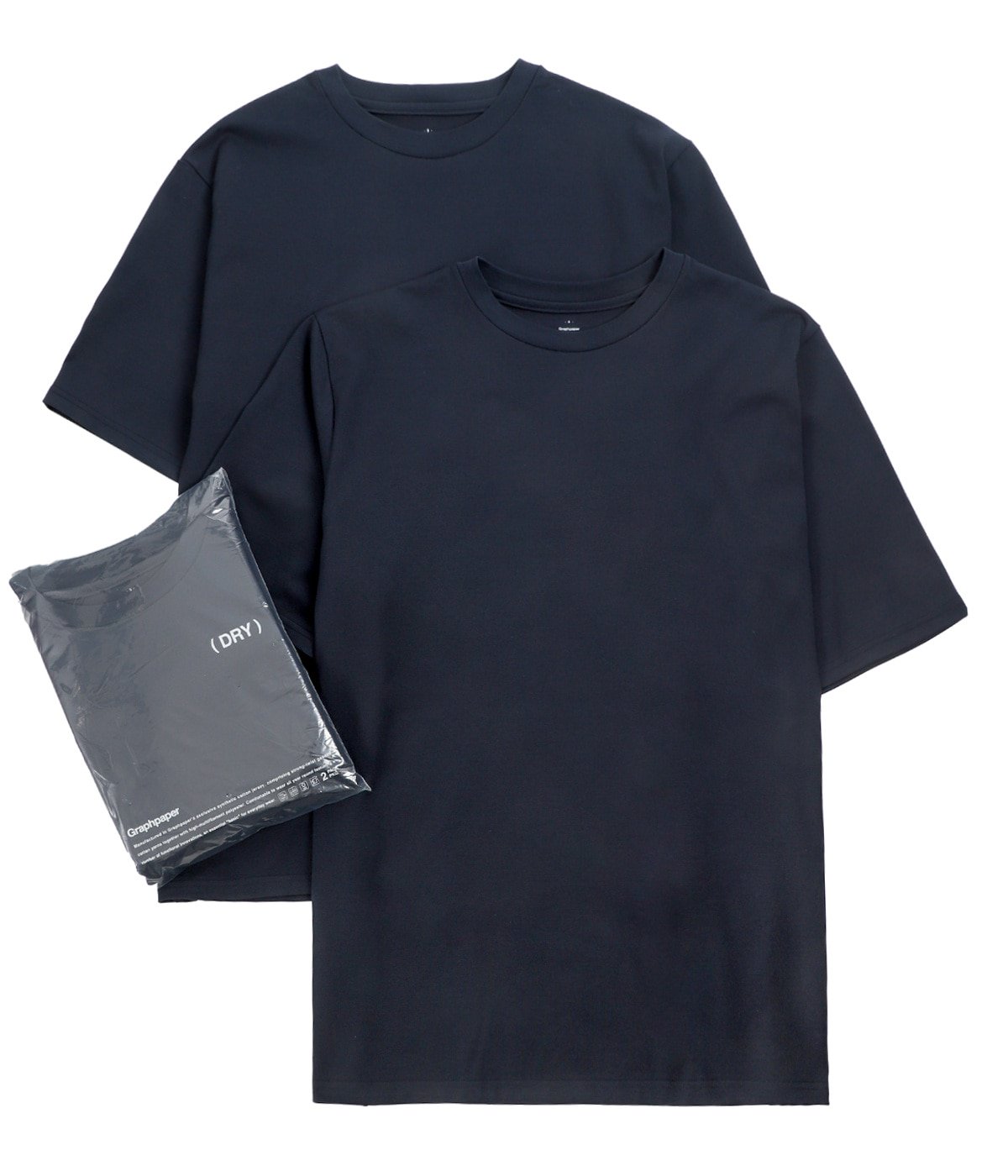 Graphpaper DRY 2-Pack Crew Neck Tee