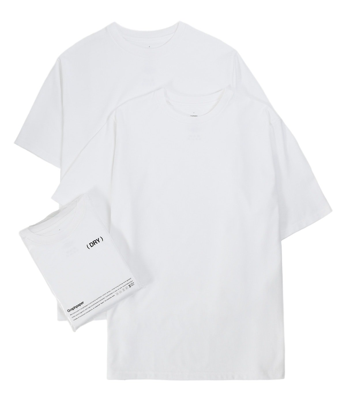 Graphpaper DRY 2-Pack Crew Neck Tee