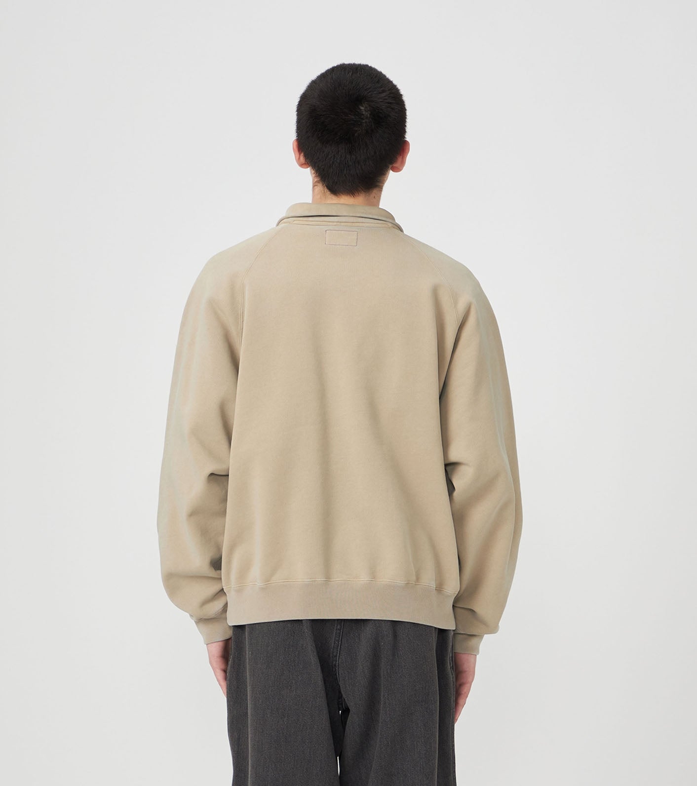 Purple Label Garment Dyed Field Half Zip Sweatshirts