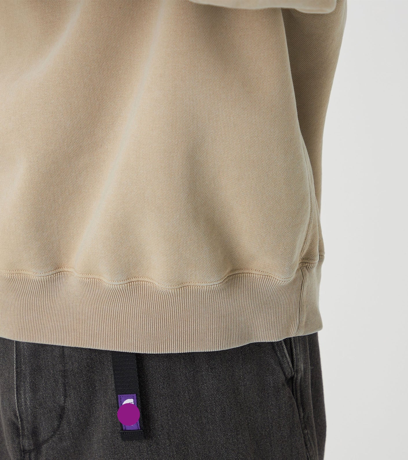 Purple Label Garment Dyed Field Half Zip Sweatshirts