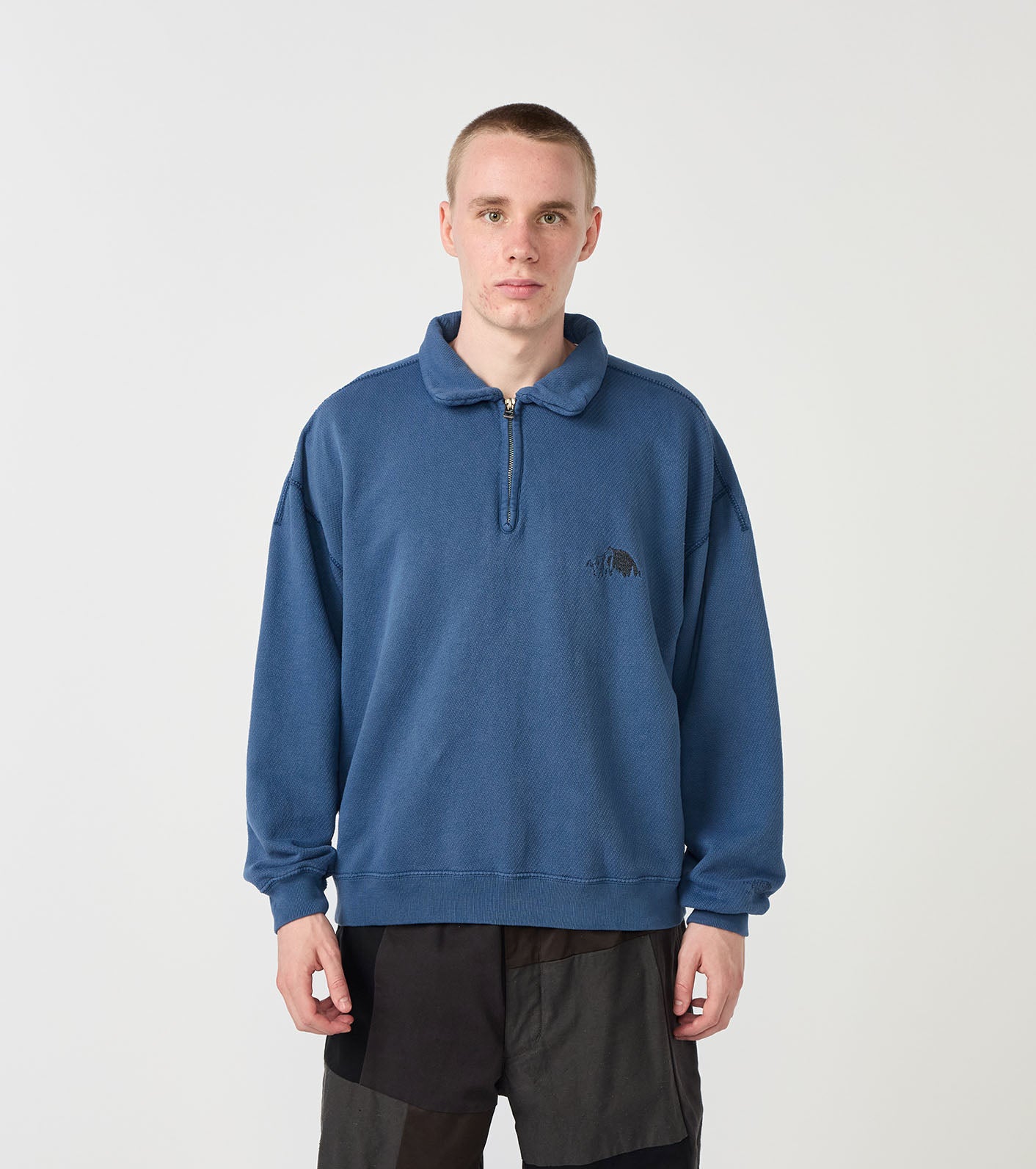 THE NORTH FACE PURPLE LABEL Garment Dyed Field Half Zip