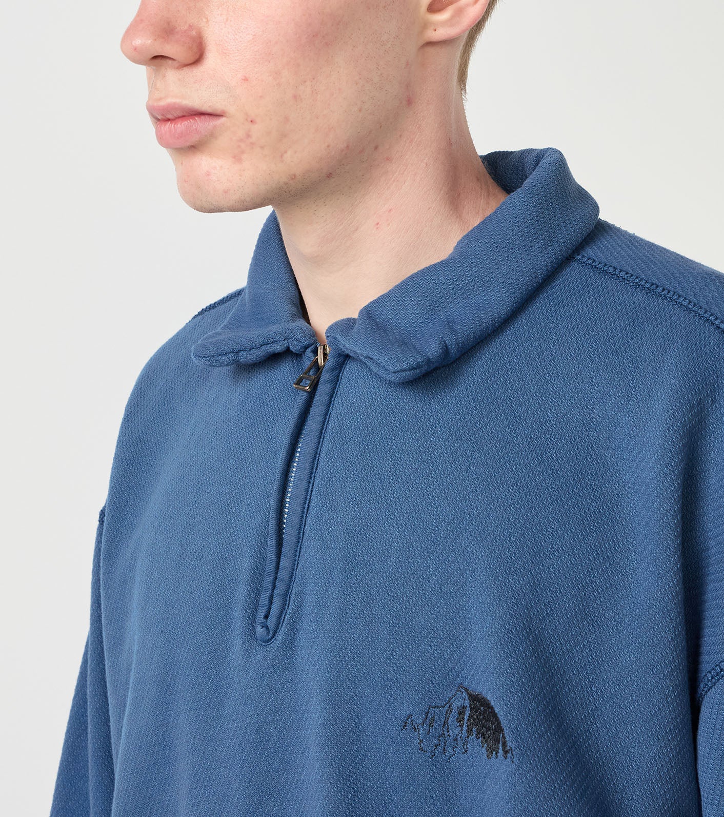 THE NORTH FACE PURPLE LABEL Garment Dyed Field Half Zip