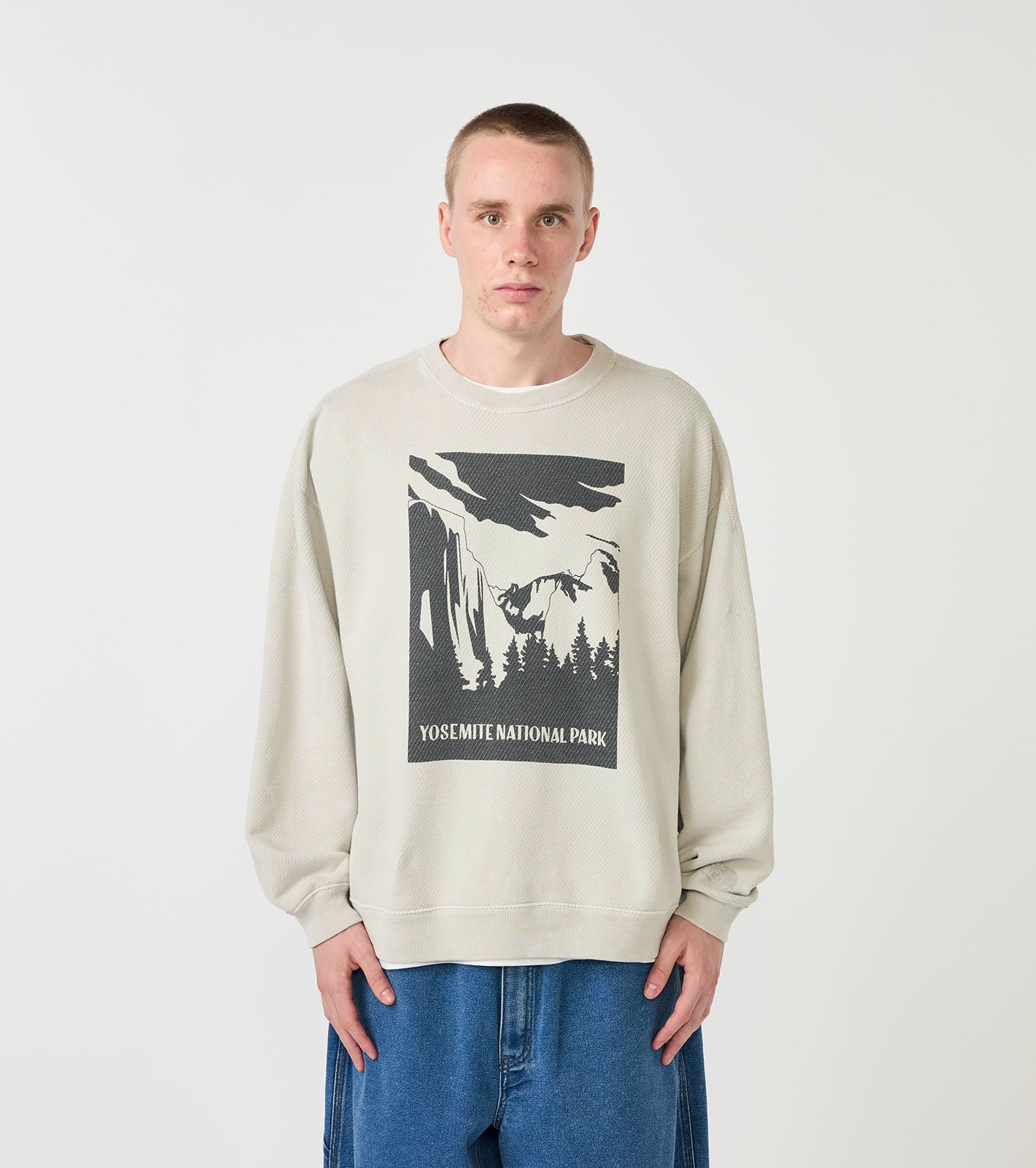 THE NORTH FACE PURPLE LABEL Garment Dyed Field Long Sleeve Crewneck
