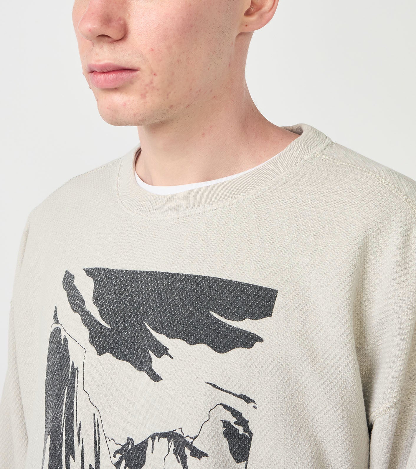 THE NORTH FACE PURPLE LABEL Garment Dyed Field Long Sleeve Crewneck