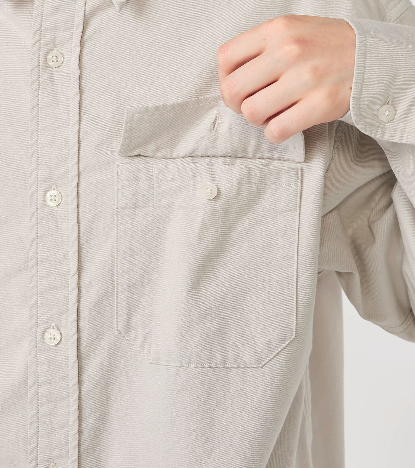 THE NORTH FACE PURPLE LABEL Garment Dyed Field Twill Shirt