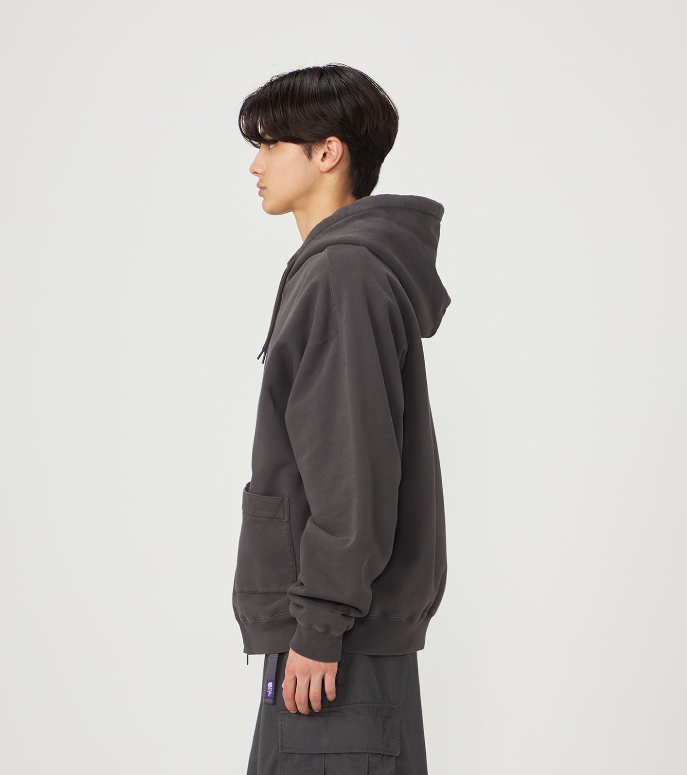 Purple Label Garment Dyed Field Zip Up Hoodie