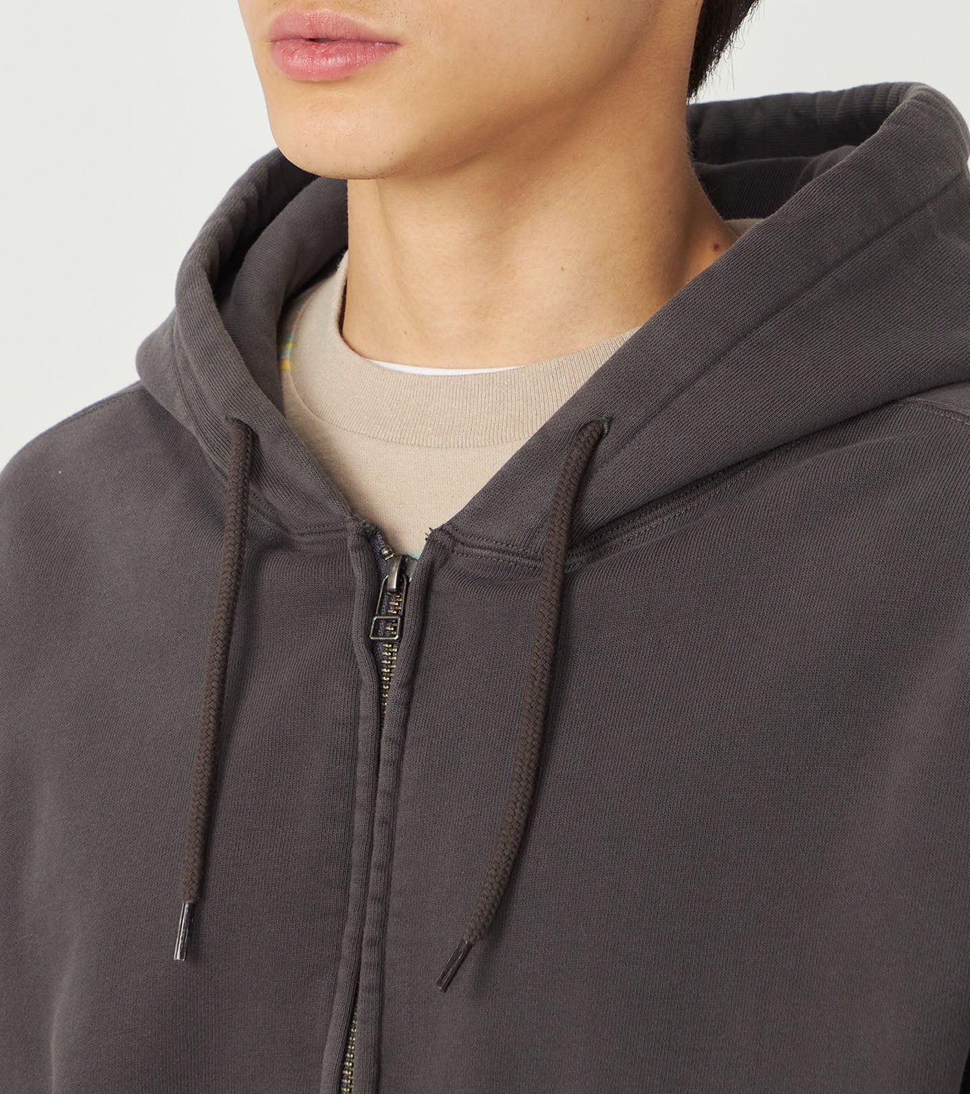 Purple Label Garment Dyed Field Zip Up Hoodie