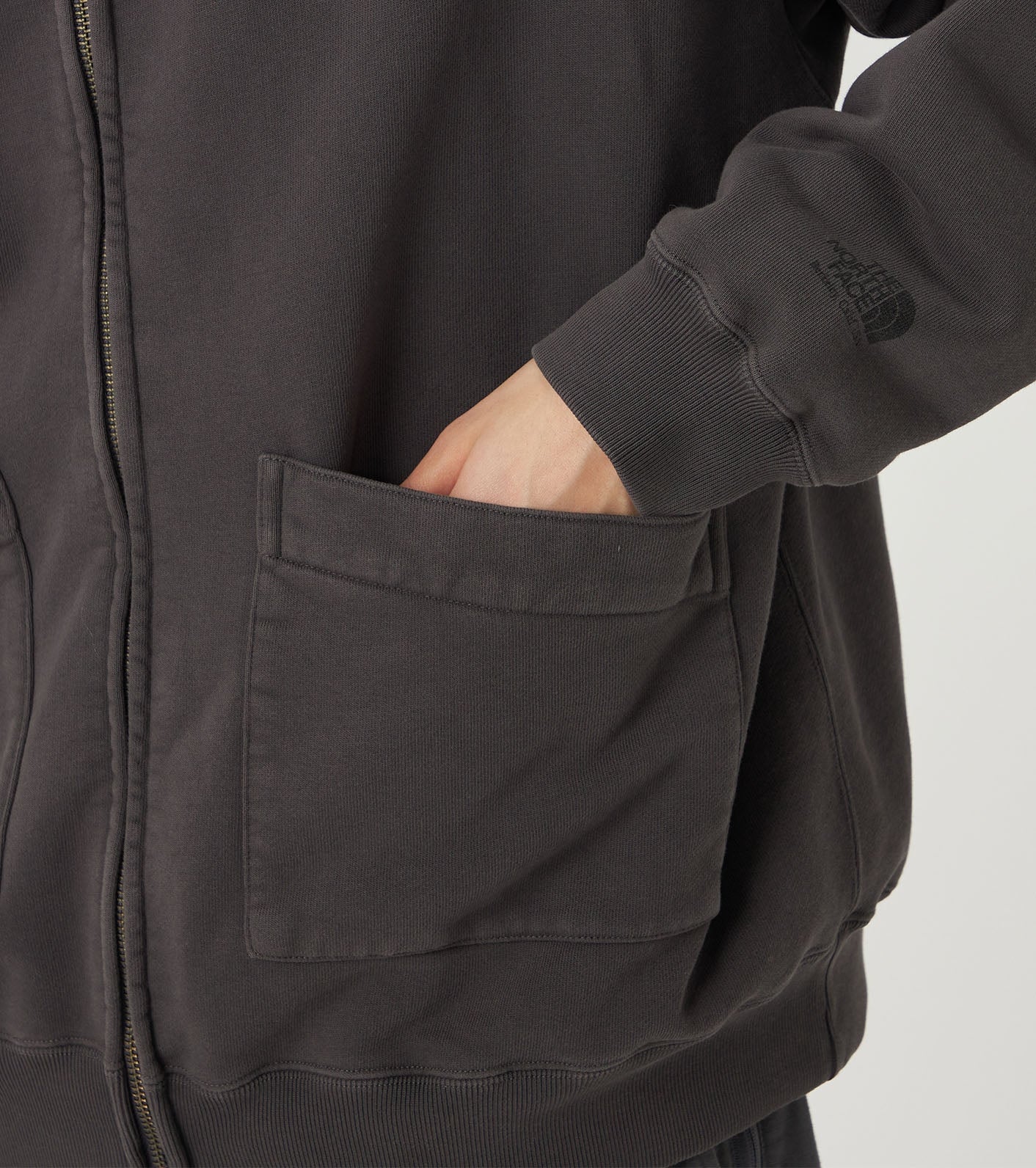 Purple Label Garment Dyed Field Zip Up Hoodie