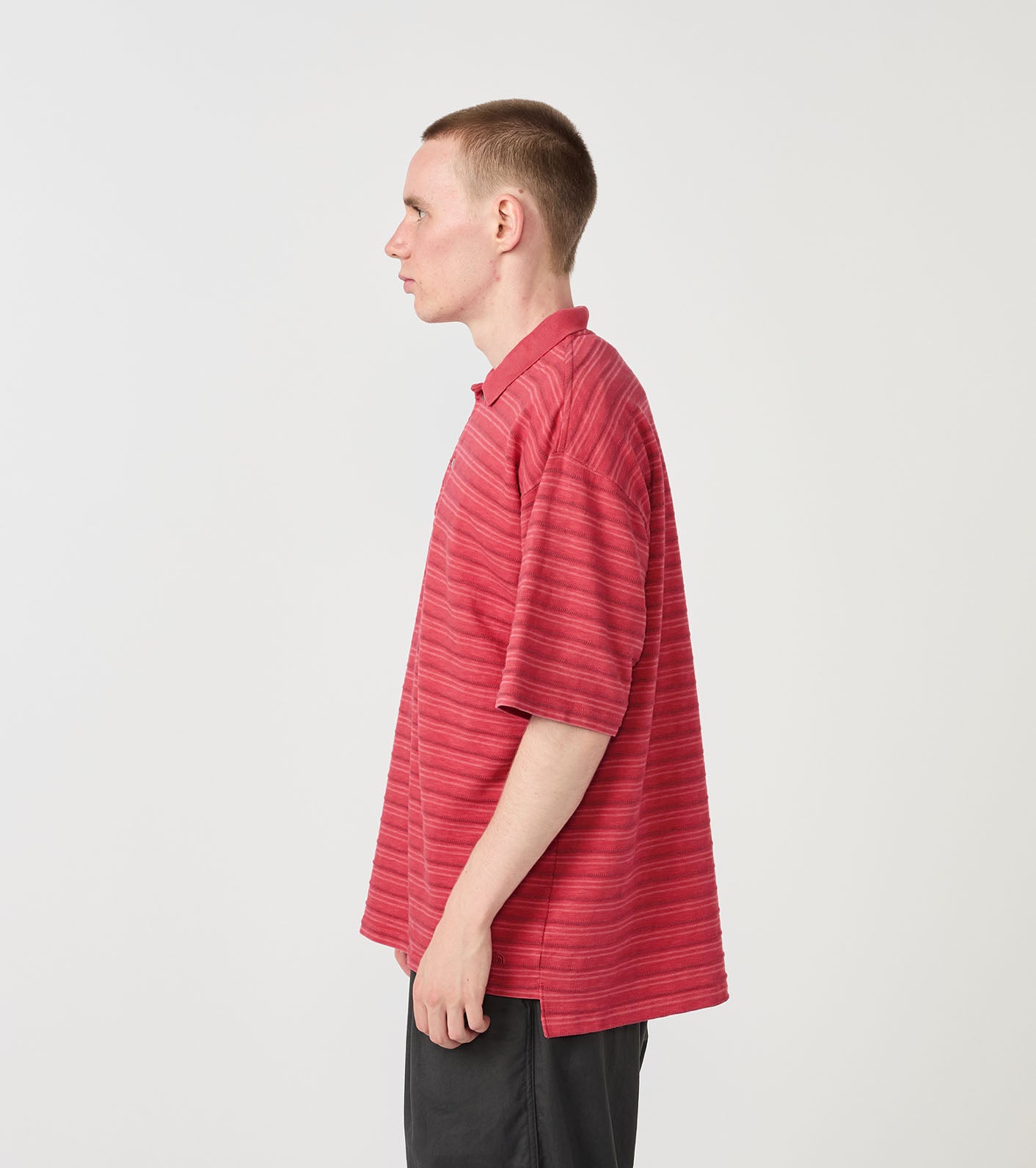 THE NORTH FACE PURPLE LABEL Garment Dyed Jacquard Field Polo