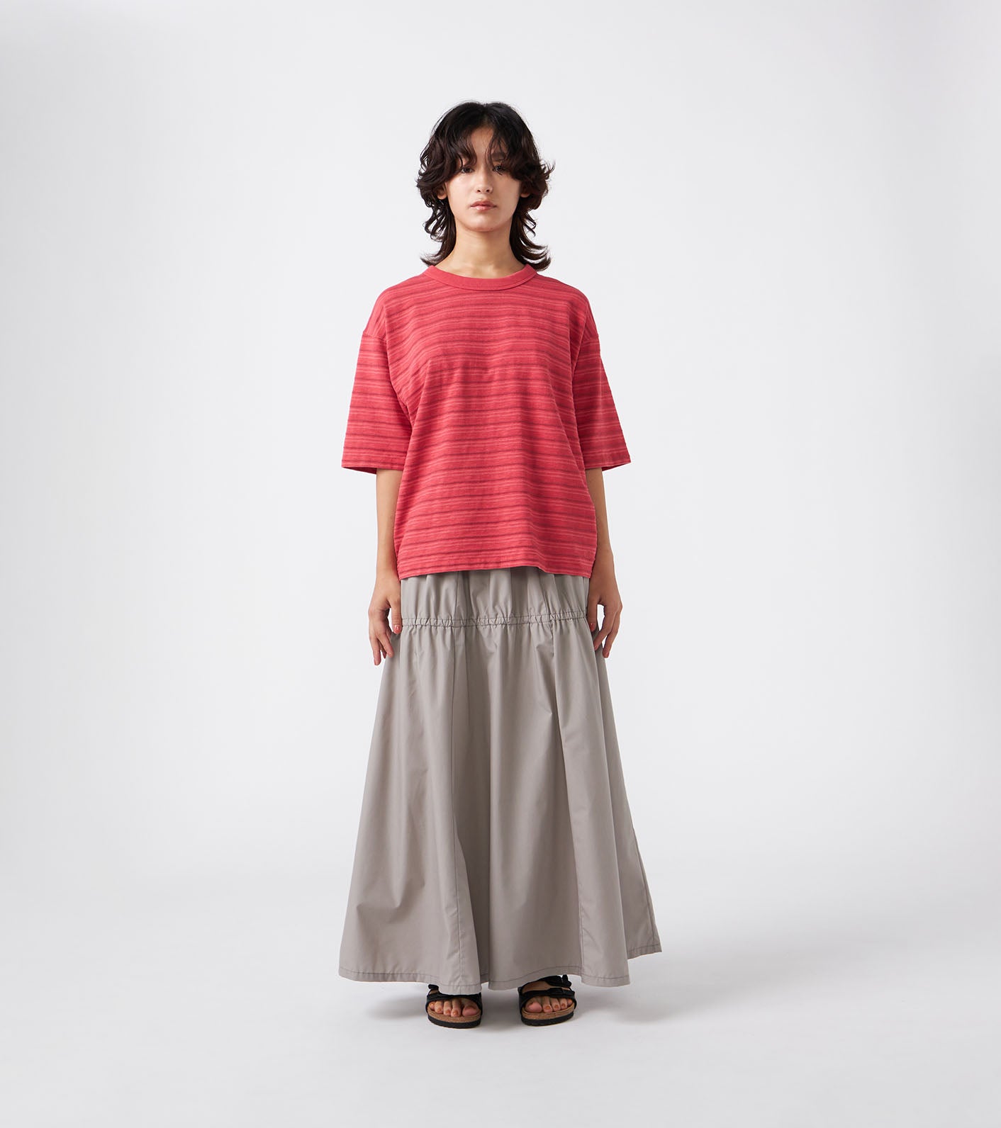 THE NORTH FACE PURPLE LABEL Garment Dyed Jacquard Field Tee