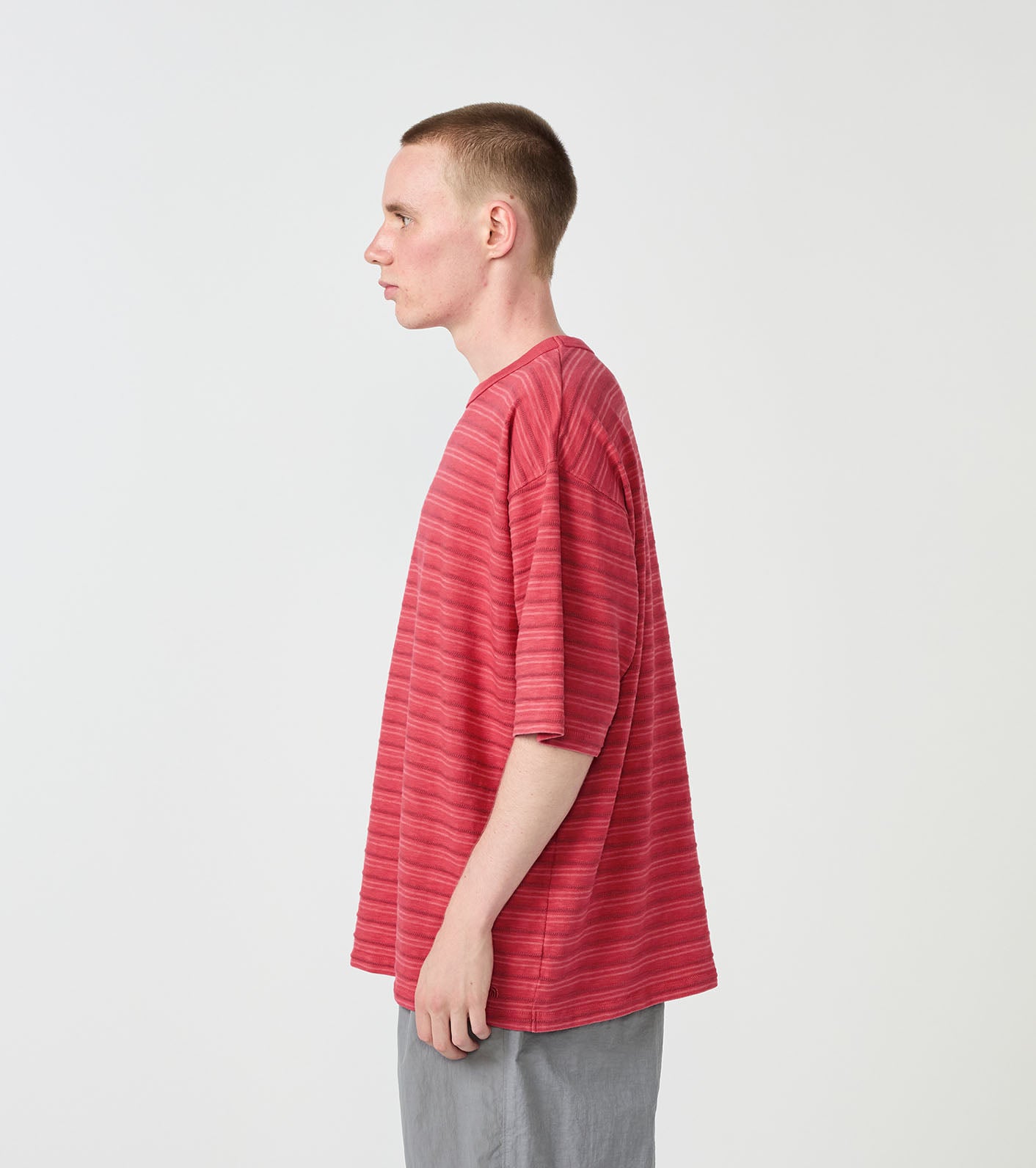 THE NORTH FACE PURPLE LABEL Garment Dyed Jacquard Field Tee