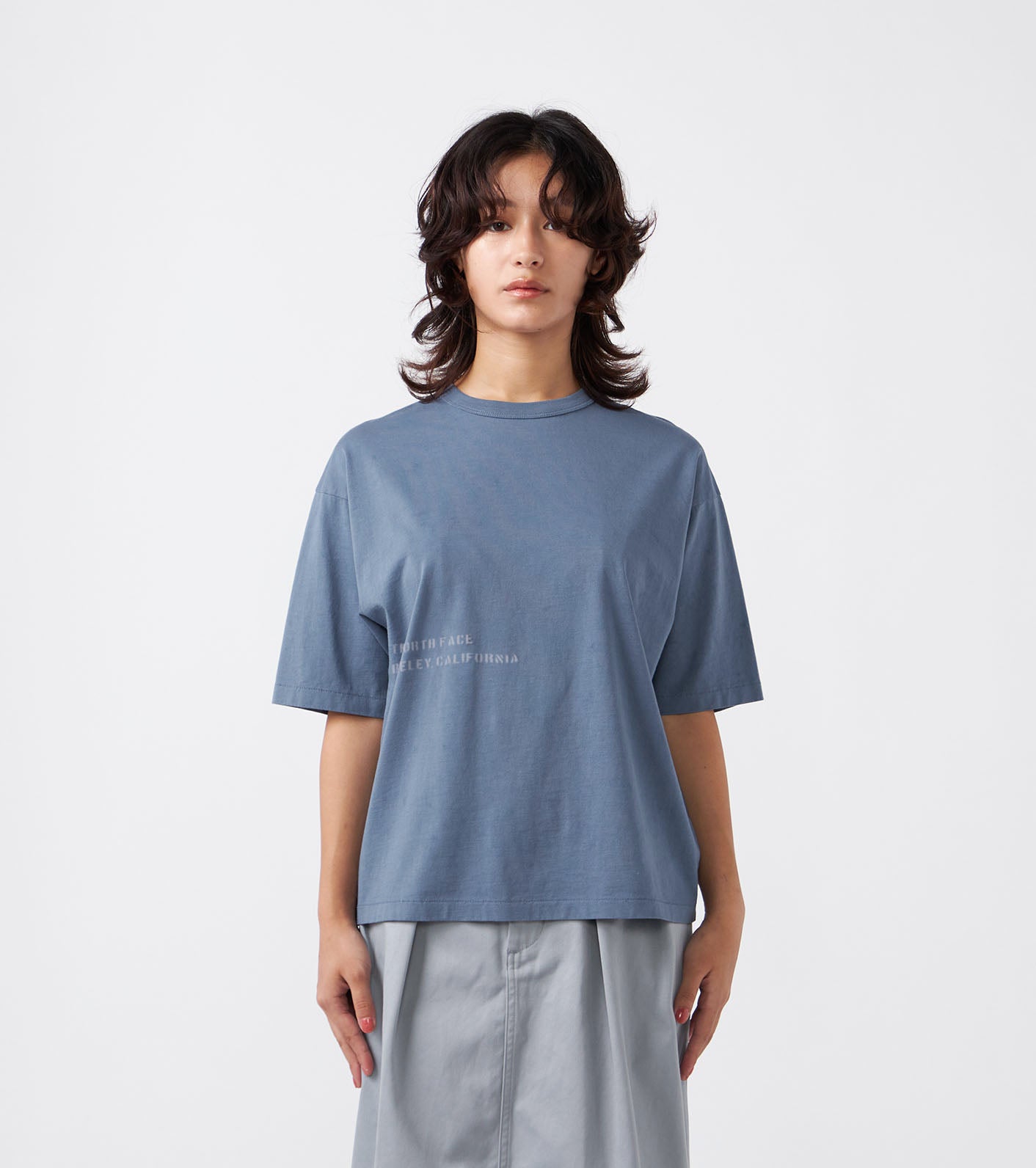 THE NORTH FACE PURPLE LABEL Garment Dyed Lettered Field Tee