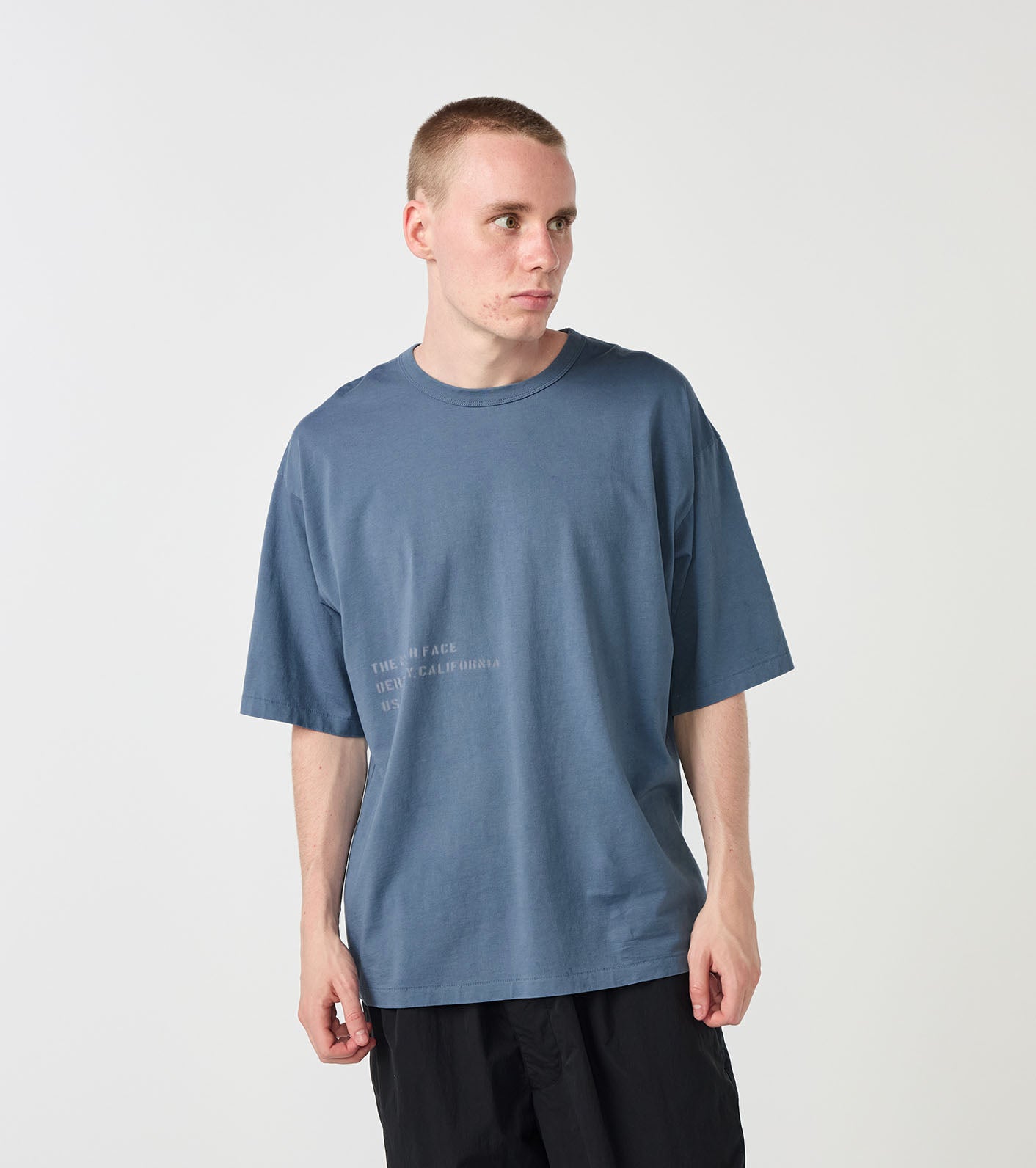 THE NORTH FACE PURPLE LABEL Garment Dyed Lettered Field Tee