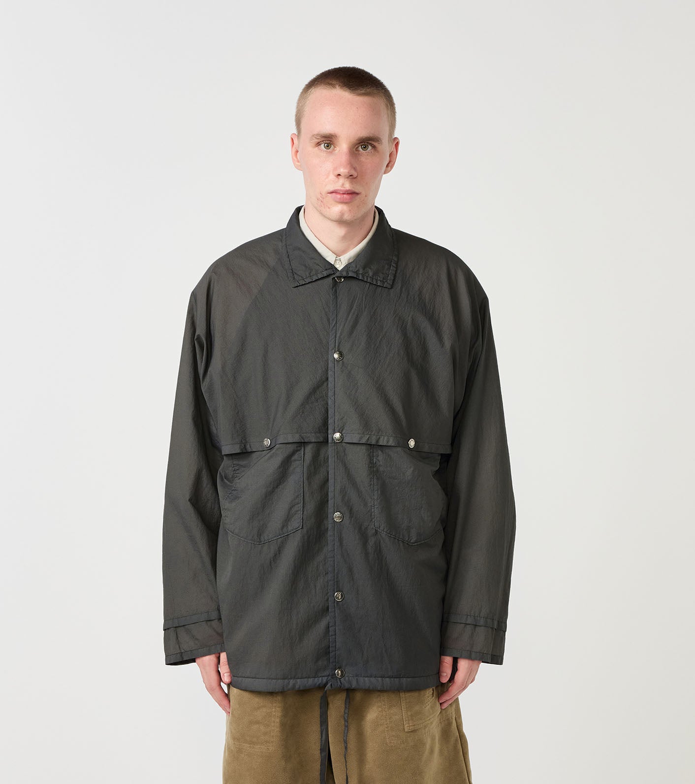 THE NORTH FACE PURPLE LABEL Garment Dyed Nylon Ripstop Field Shirt Jacket