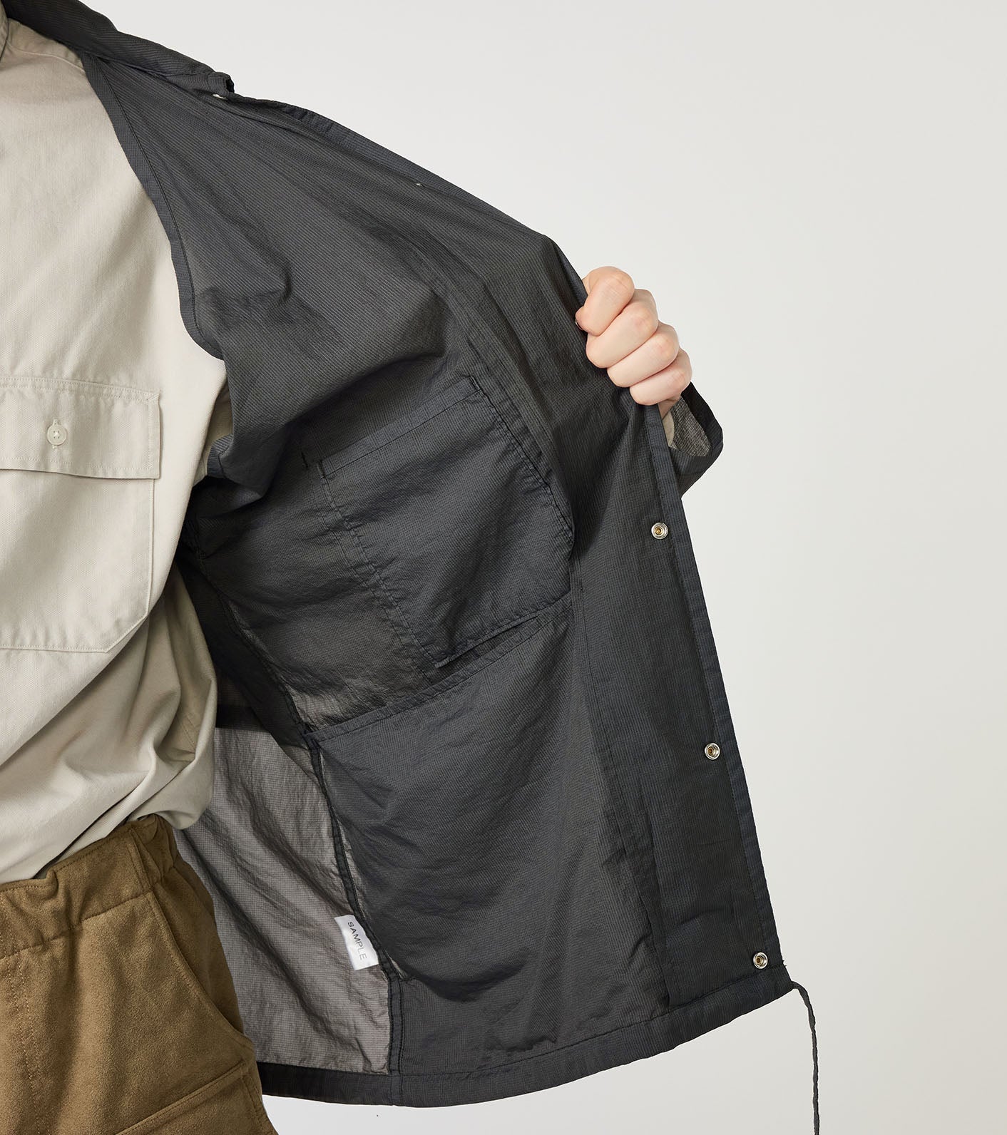 THE NORTH FACE PURPLE LABEL Garment Dyed Nylon Ripstop Field Shirt Jacket