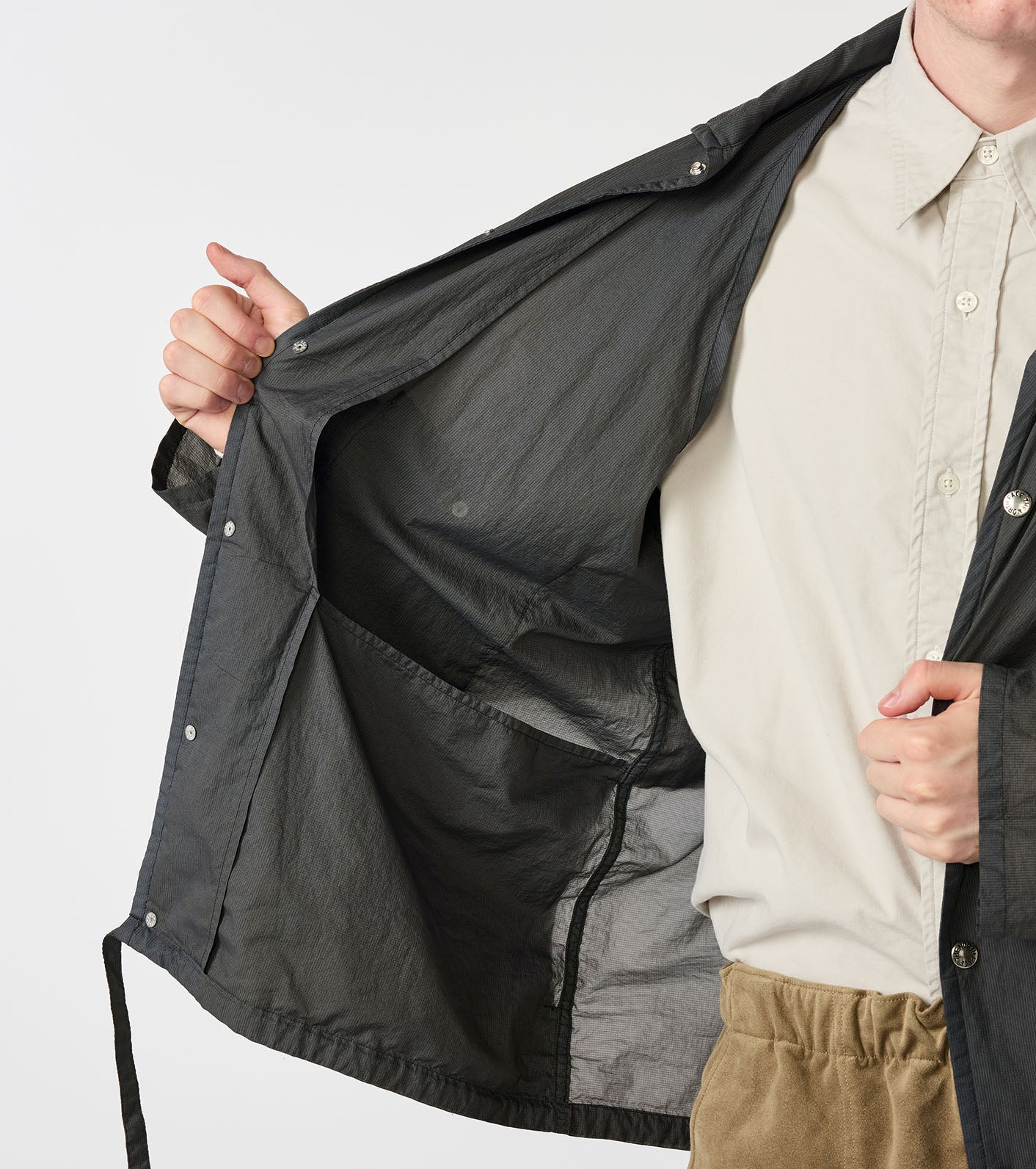 THE NORTH FACE PURPLE LABEL Garment Dyed Nylon Ripstop Field Shirt Jacket