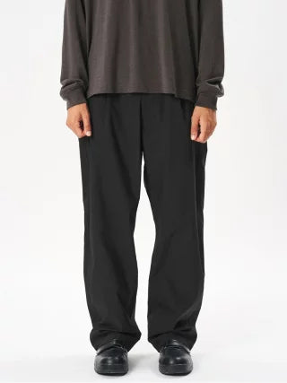 Goldwin Wide Leg Double Weave Pants