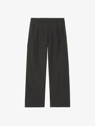 Goldwin Wide Leg Double Weave Pants