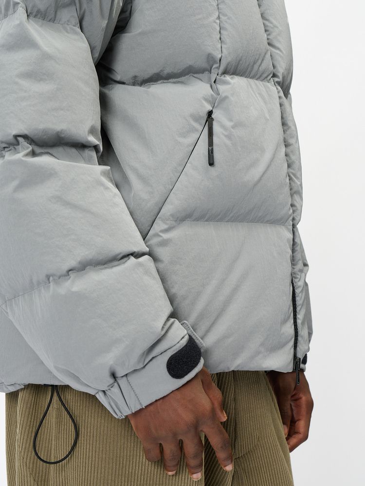 Goldwin Dope Dyed Ripple Nylon Down Jacket