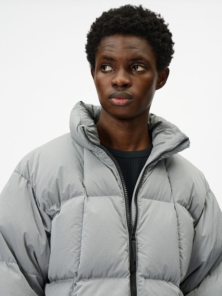 Goldwin Dope Dyed Ripple Nylon Down Jacket