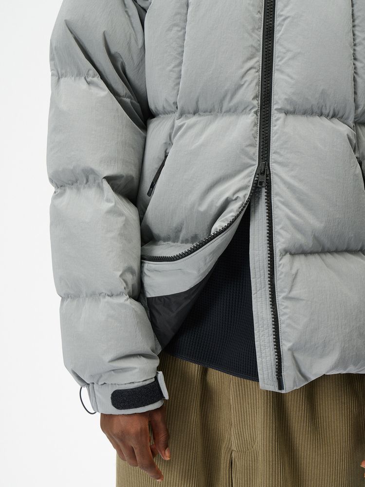 Goldwin Dope Dyed Ripple Nylon Down Jacket