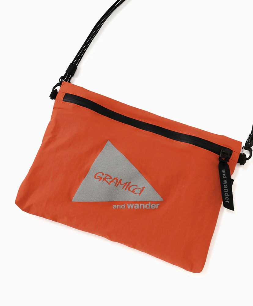 GRAMICCI × and wander nylon sacoche