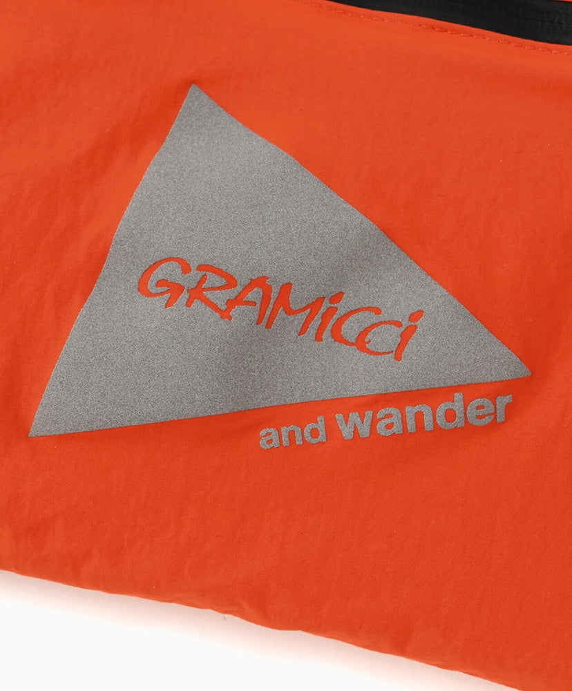 GRAMICCI × and wander nylon sacoche