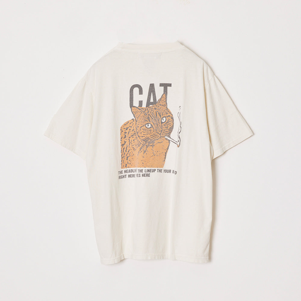 【REMI RELIEF】Border L/S T-SH Remi Relief Printed Cotton-jersey T-shirt In Neutrals | ModeSens