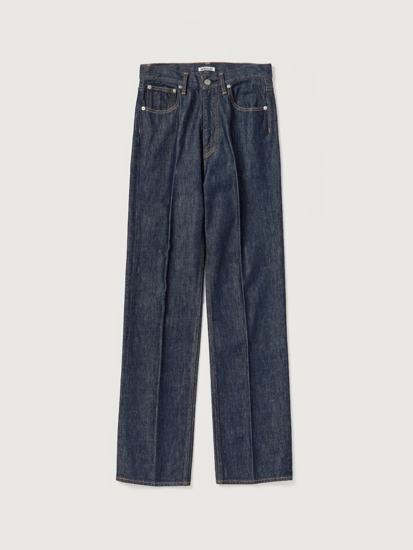 AURALEE HARD TWIST DENIM 5P PANTS