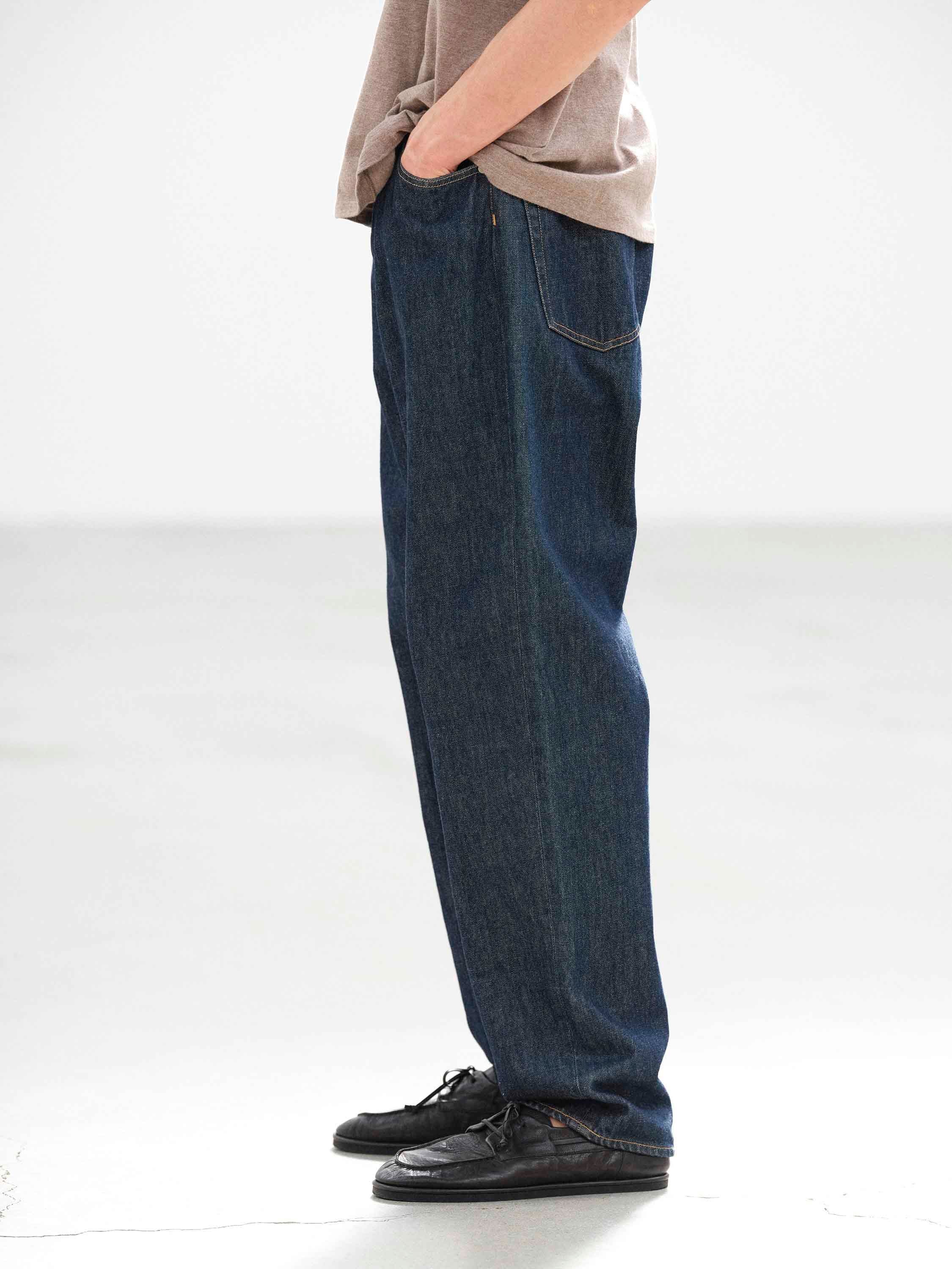 AURALEE HARD TWIST DENIM WIDE PANTS – unexpected store
