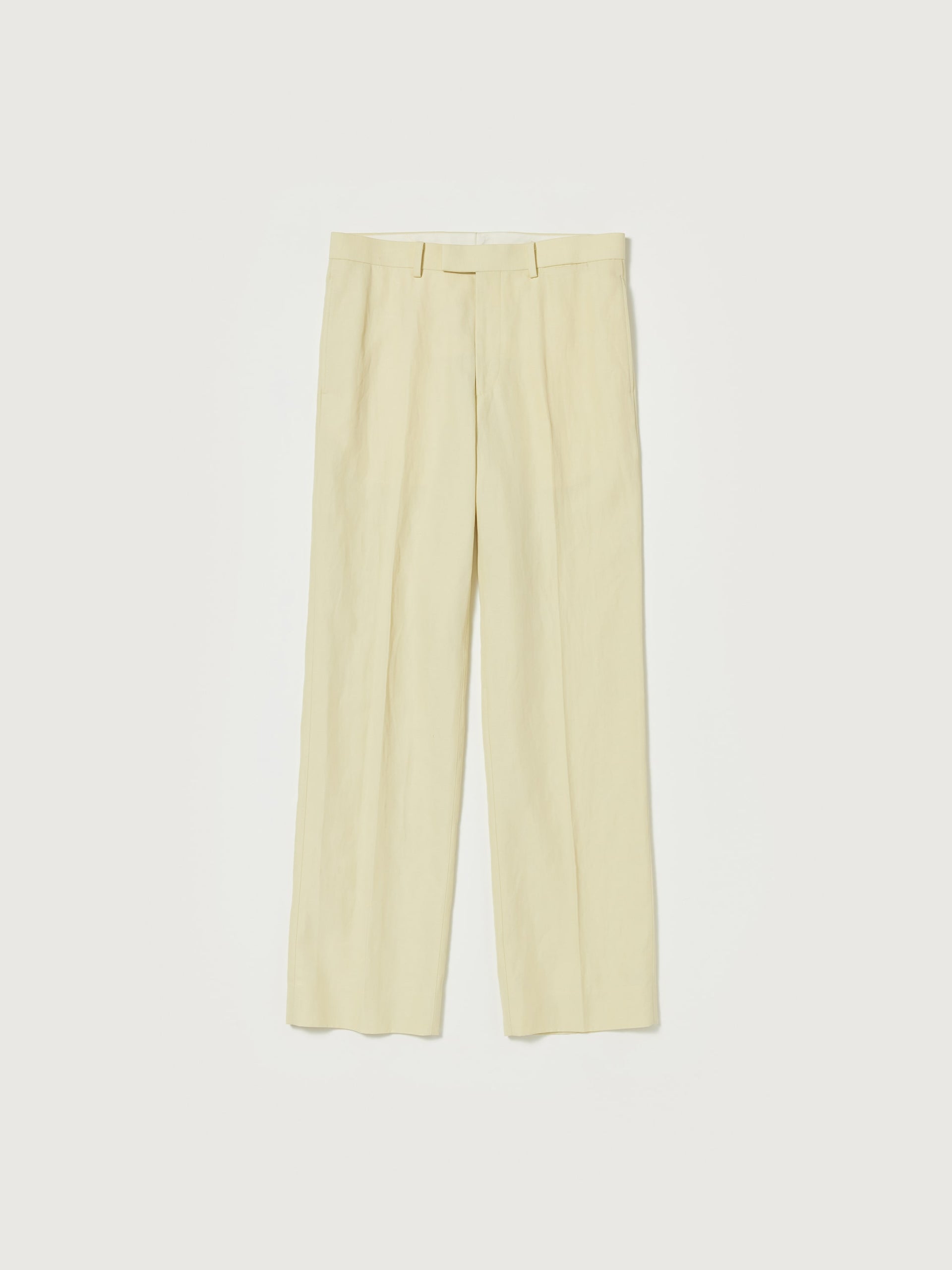 AURALEE HARD TWIST FINX LINEN CHINO SLACKS – unexpected store