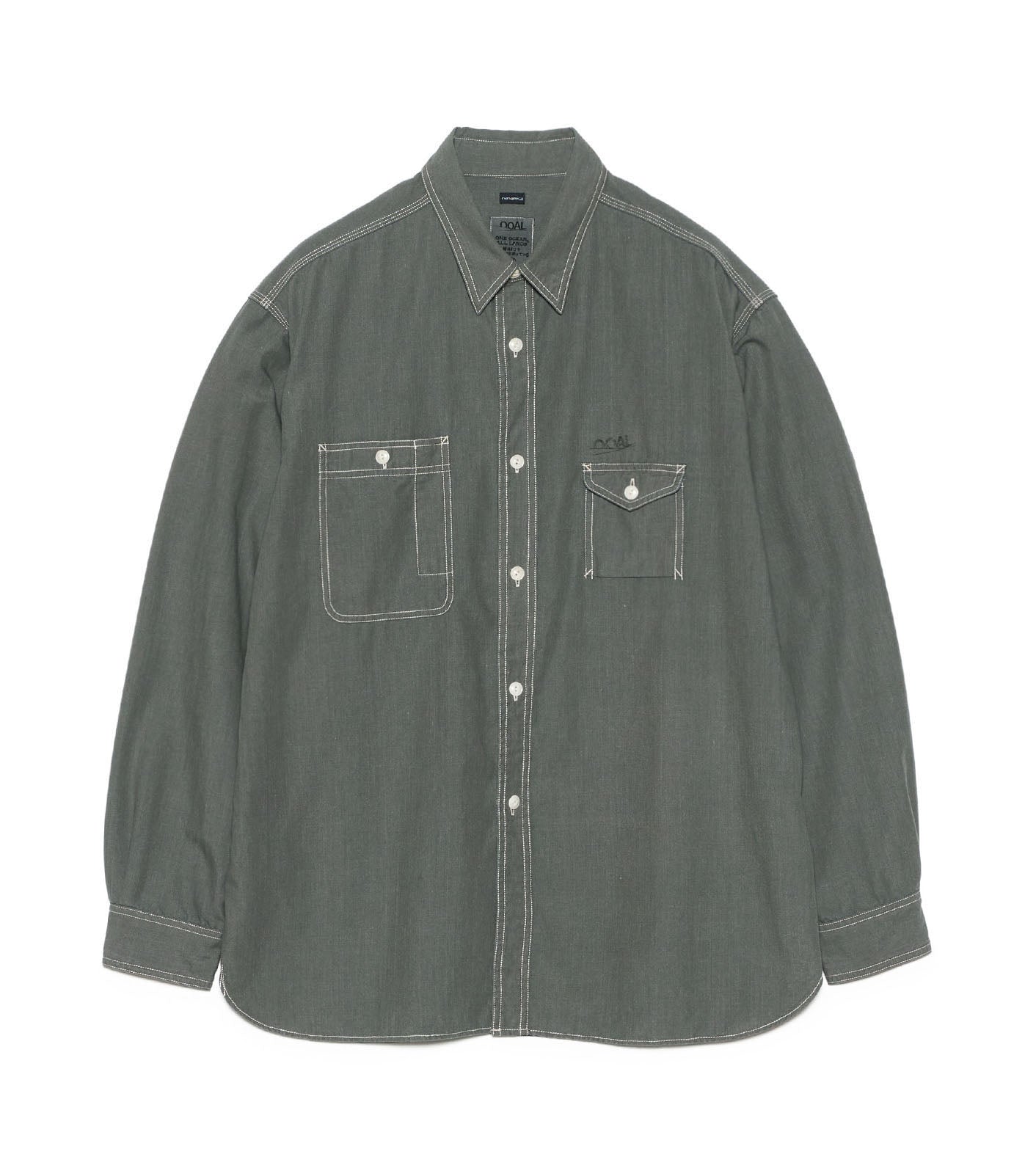 nanamica Regular Collar Chambray Shirt