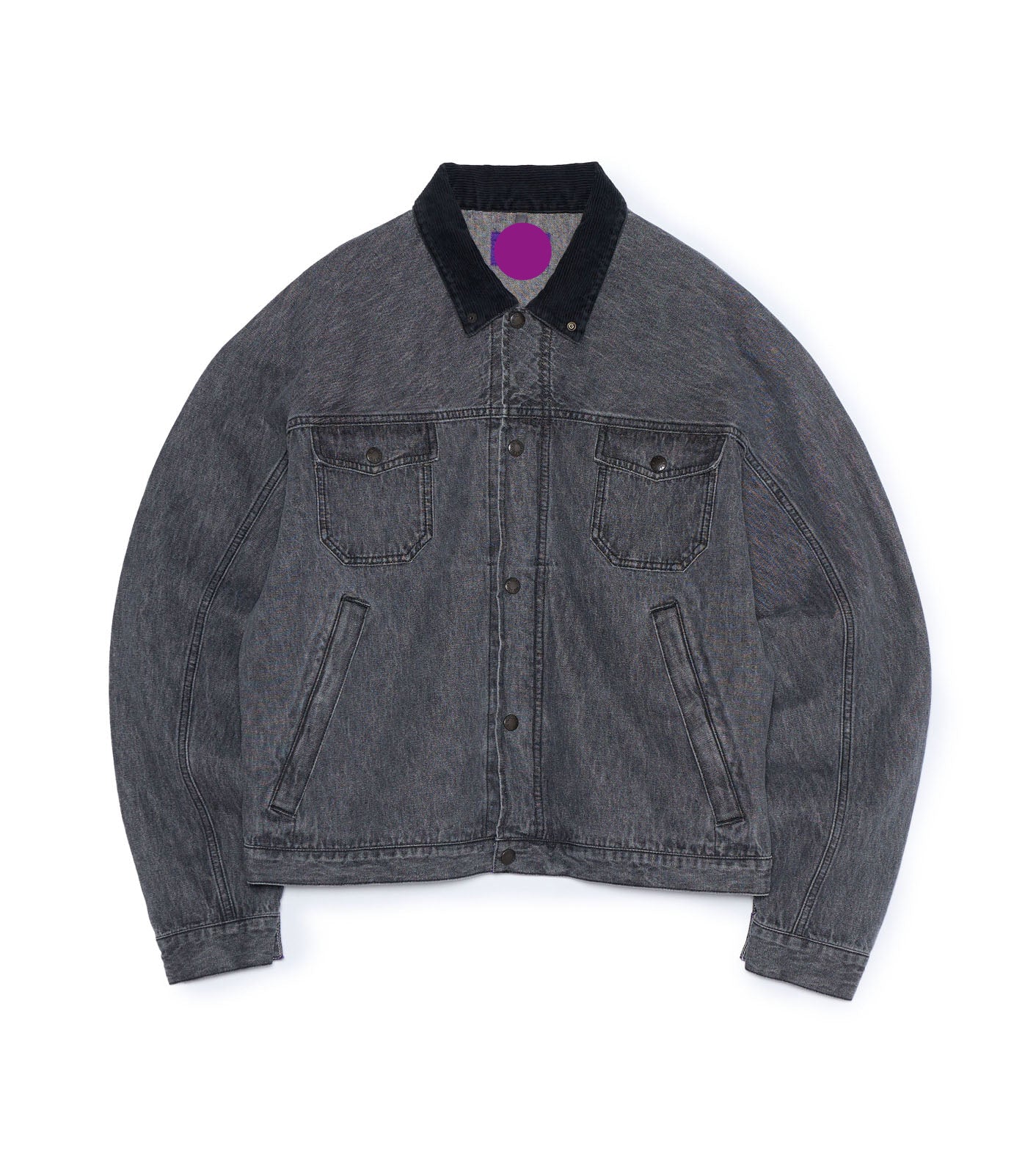 Purple Label Linen Cotton Denim Field Jacket