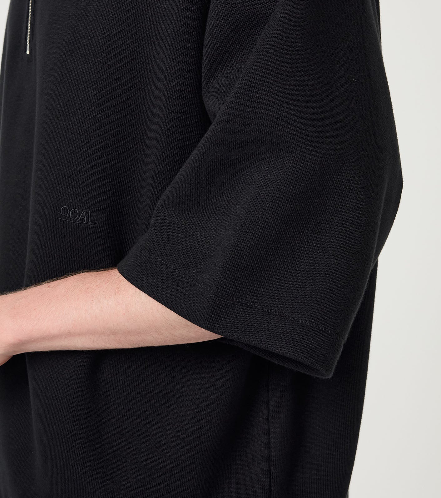 nanamica Harf Zip Sweat