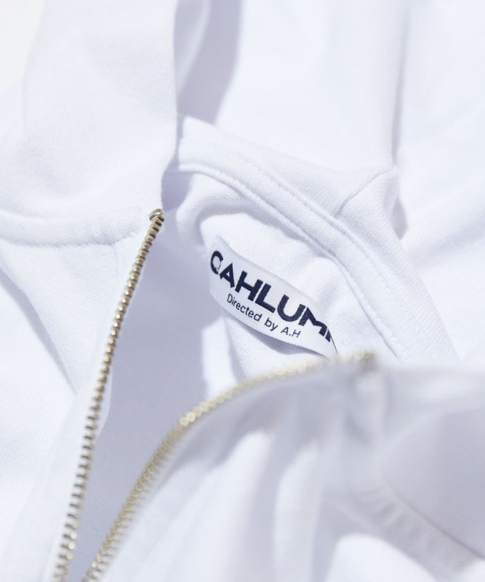 CAHLUMN Heavy Weight Jersey 3/4-Zip Hoodie – unexpected store