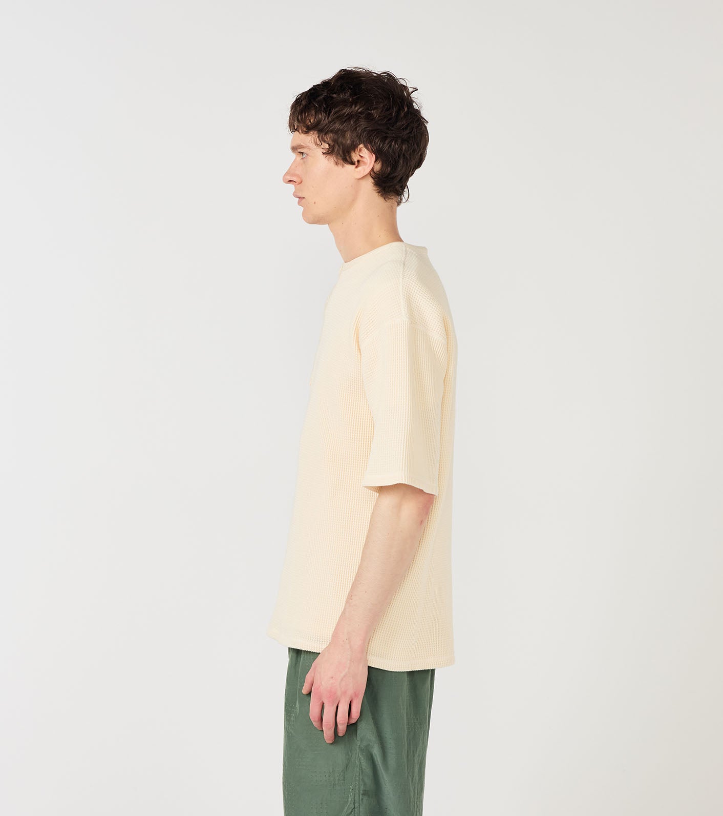 nanamica Henry Neck Thermal Sweat Tee