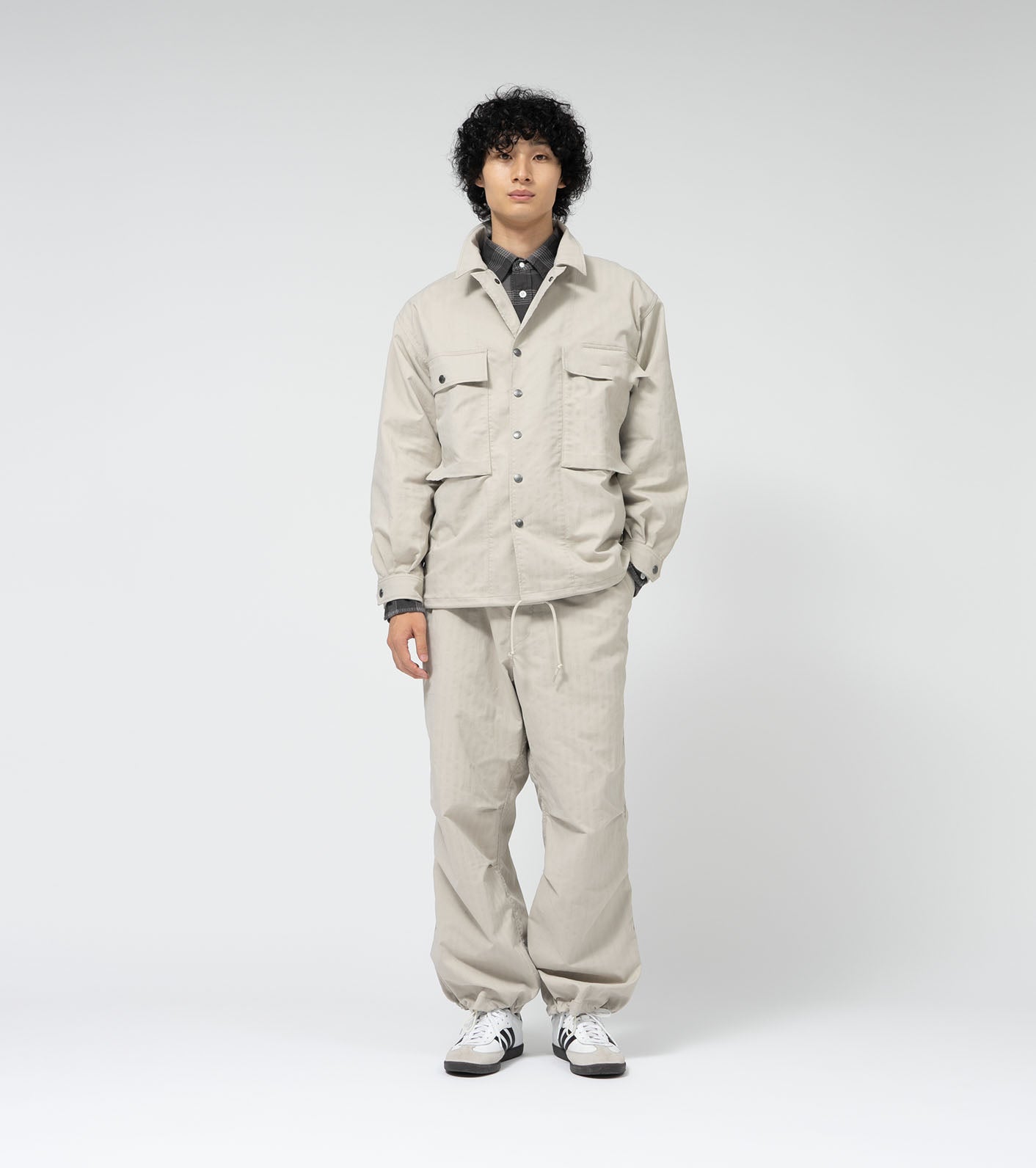 THE NORTH FACE PURPLE LABEL Herringbone Field Shirt Jacket