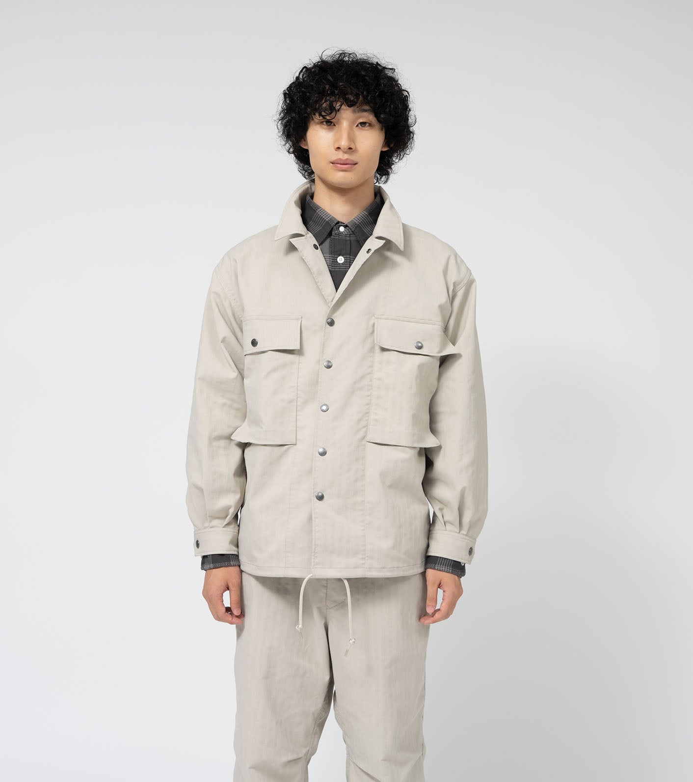 THE NORTH FACE PURPLE LABEL Herringbone Field Shirt Jacket