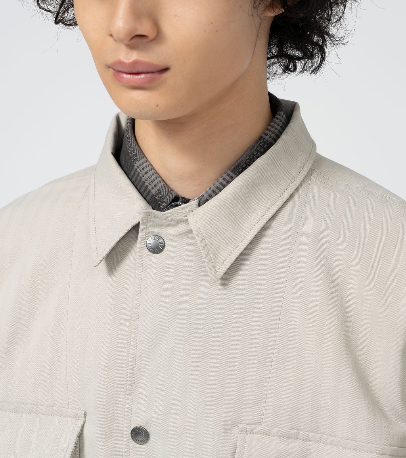 THE NORTH FACE PURPLE LABEL Herringbone Field Shirt Jacket