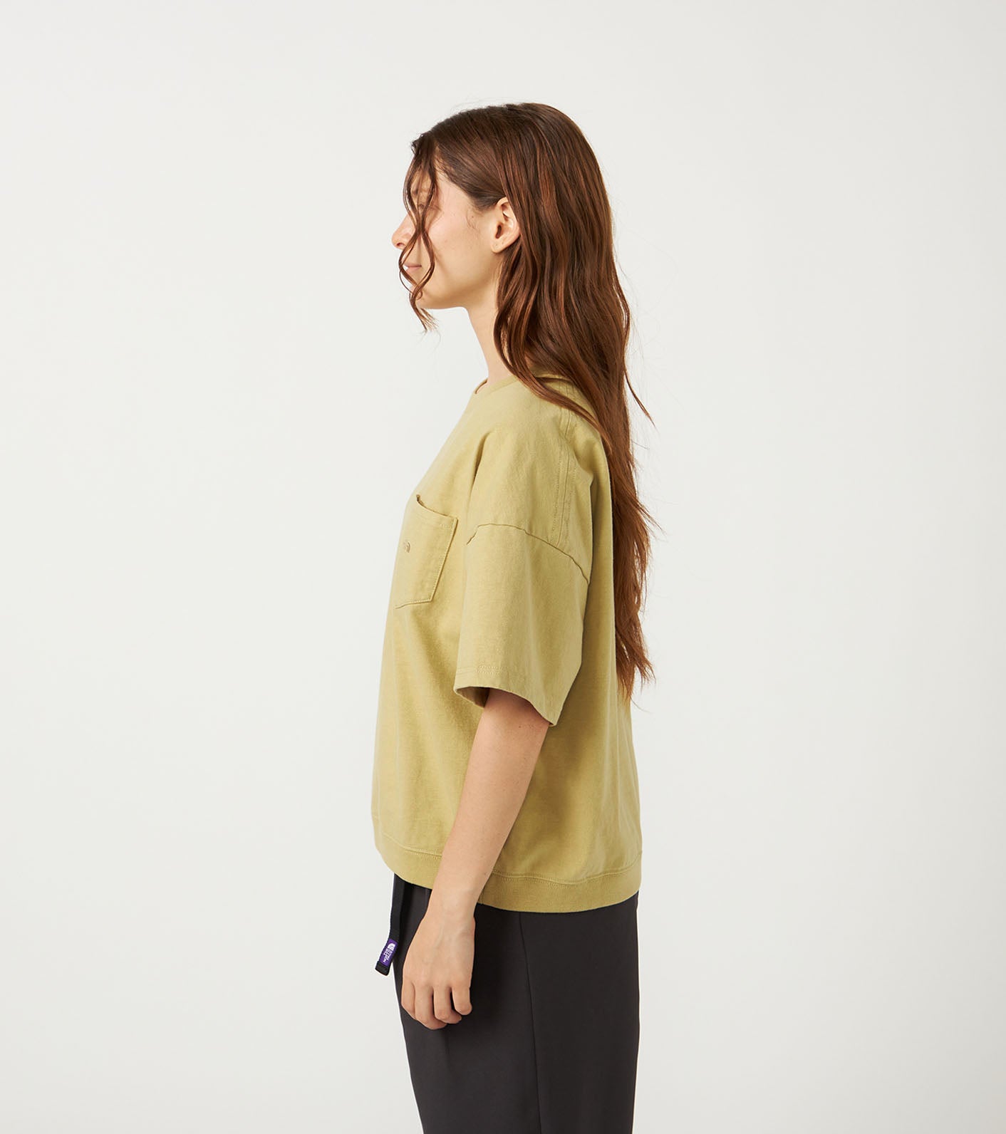 THE NORTH FACE PURPLE LABEL High Bulky Pocket Tee