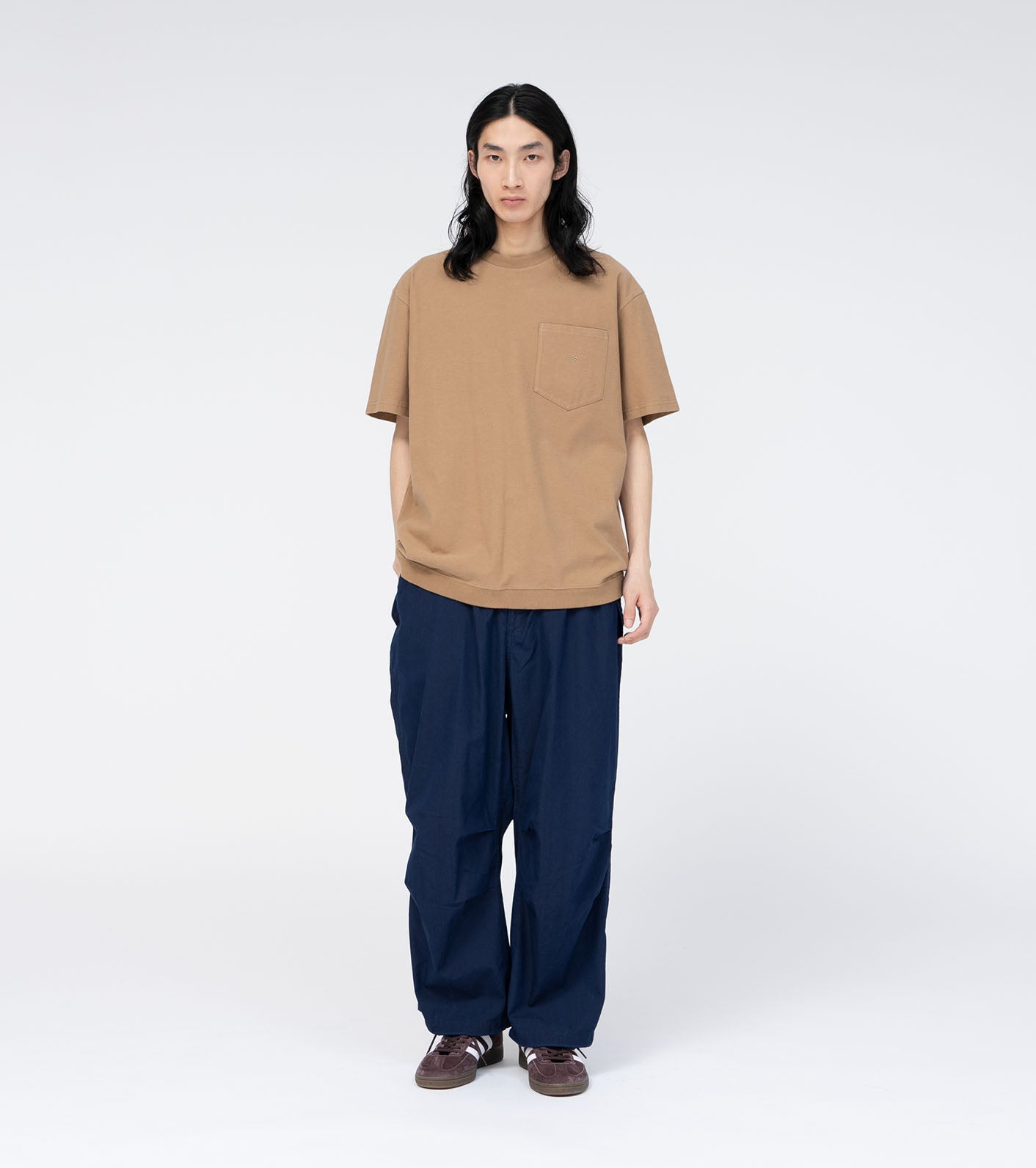 THE NORTH FACE PURPLE LABEL High Bulky Pocket Tee